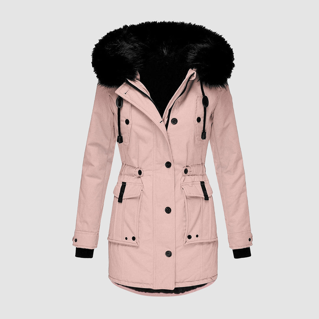 EMMA | Vinterjakke - Elegant beskyttelse mod kulde - Rosa - winter - {{ product_tags }