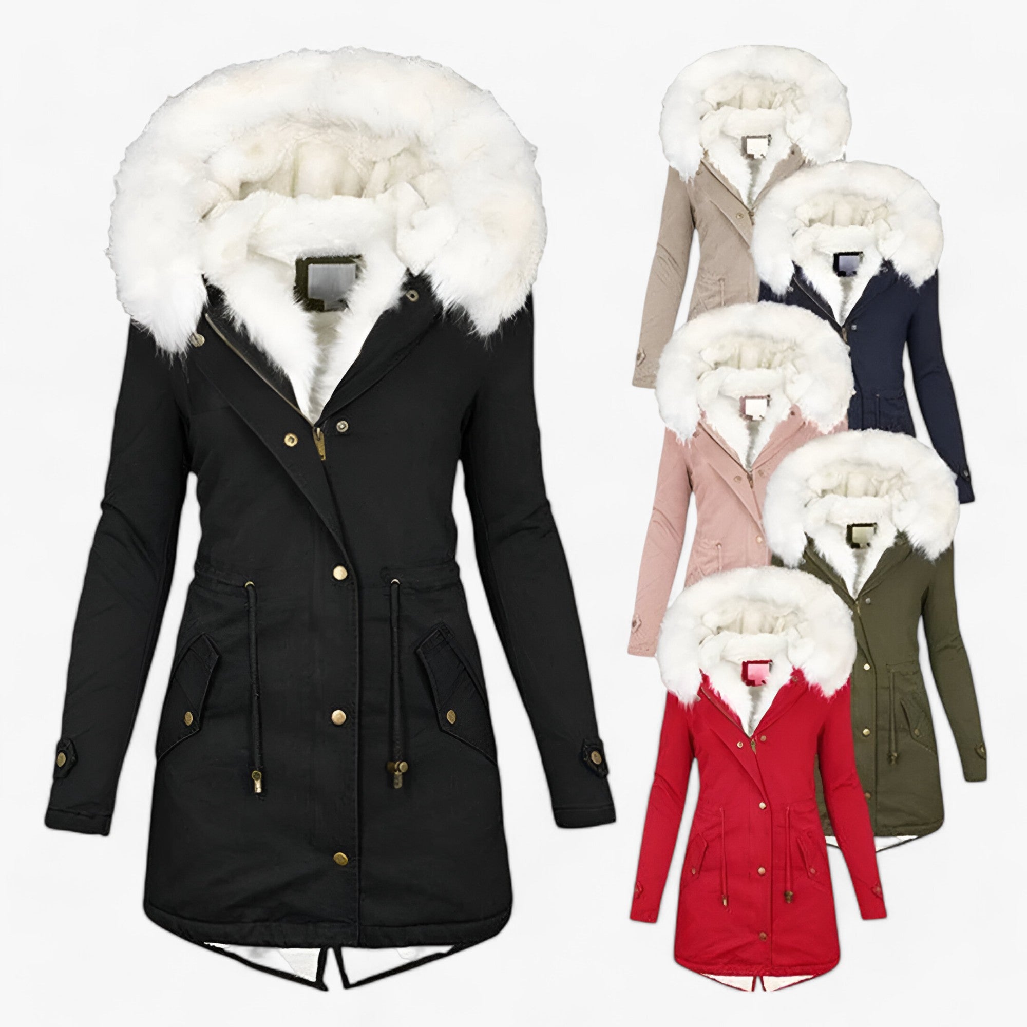CHARLOTTE | Vinterjakke - Elegant og Polstret til Damer - - CHARLOTTE | Vinterjakke - Elegant og Polstret til Damer- €25 - {{ product_tags }