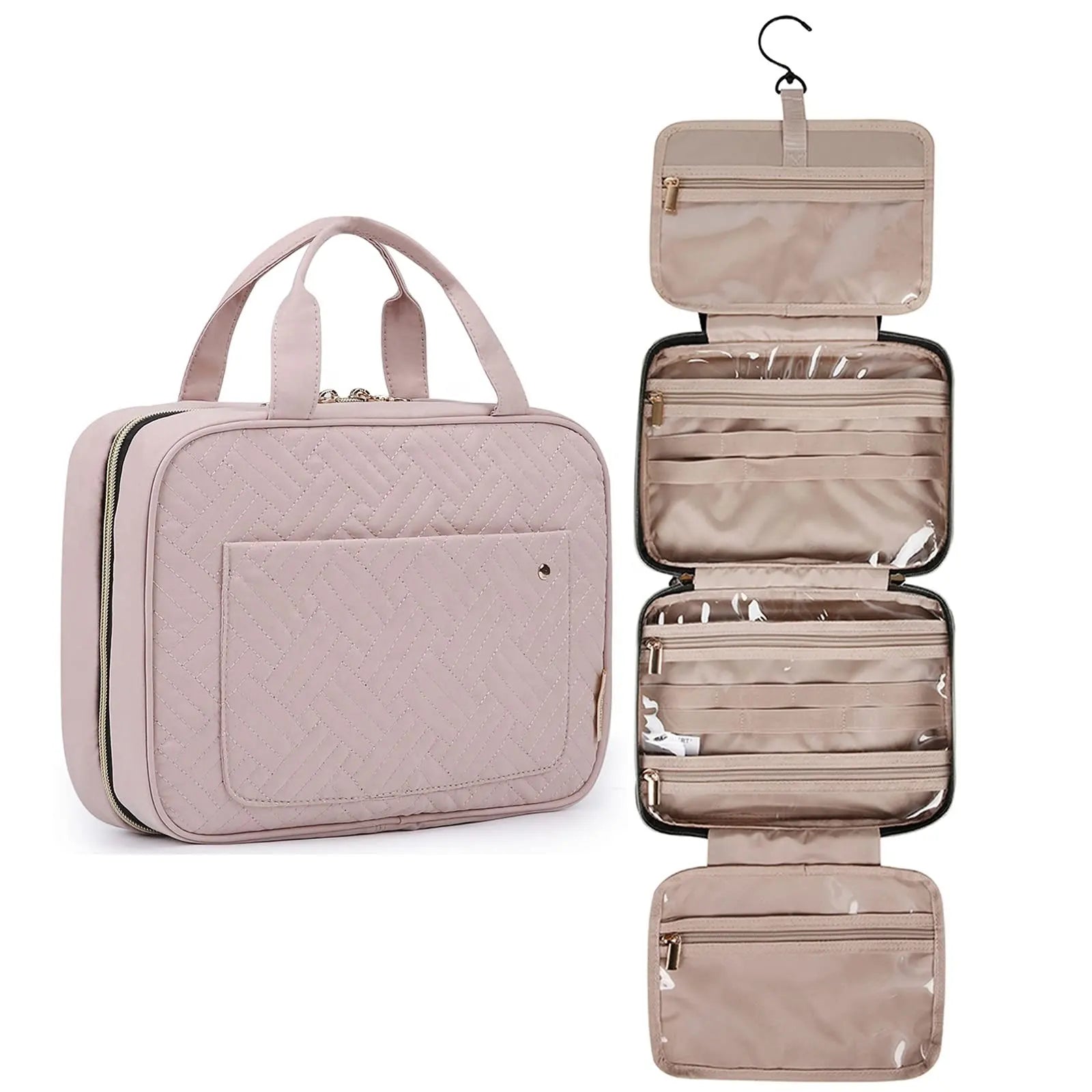 Stor toilettaske med masser af plads - - Grote toilettas med masser af plads - forbliv organiseret overalt- $25 - {{ product_tags }