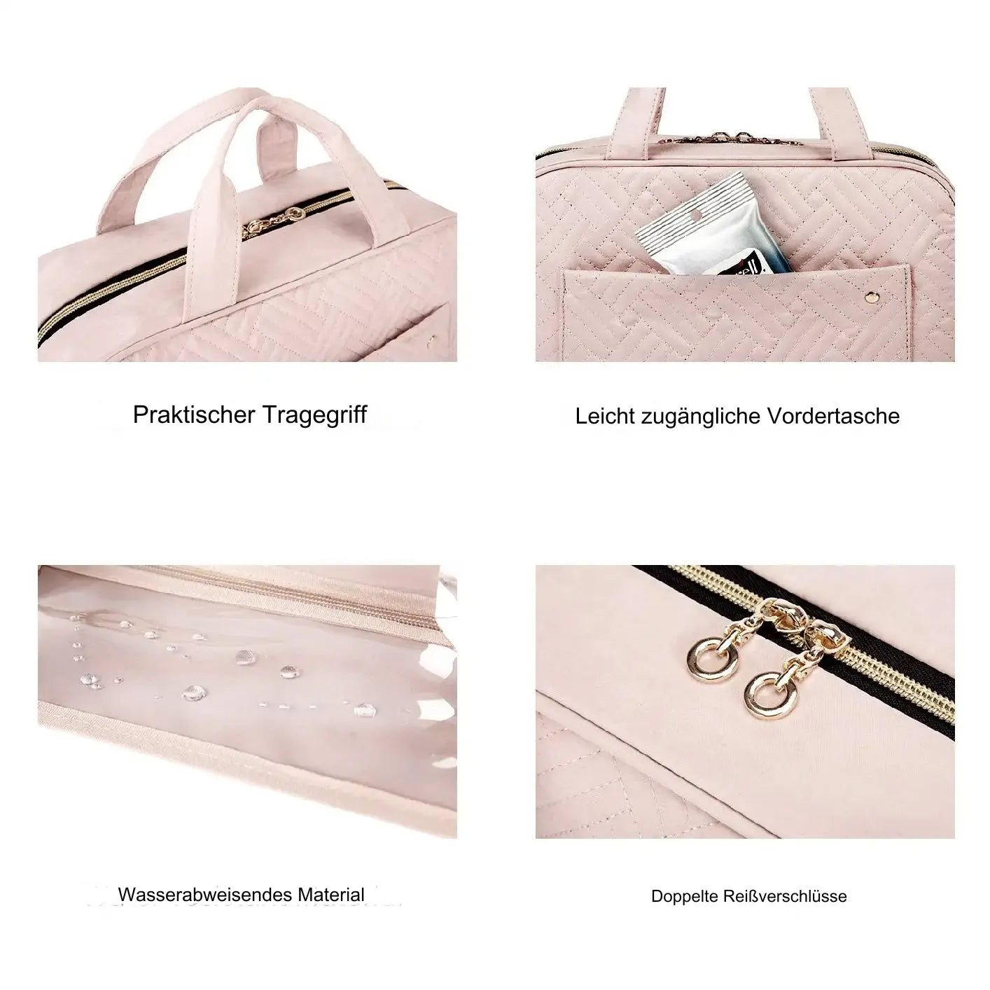 Stor toilettaske med masser af plads - - Grote toilettas med masser af plads - forbliv organiseret overalt- $25 - {{ product_tags }