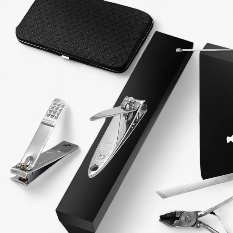 LuxeTools - Professionel 19-delt negleklipper i rustfrit stål - - other - {{ product_tags }