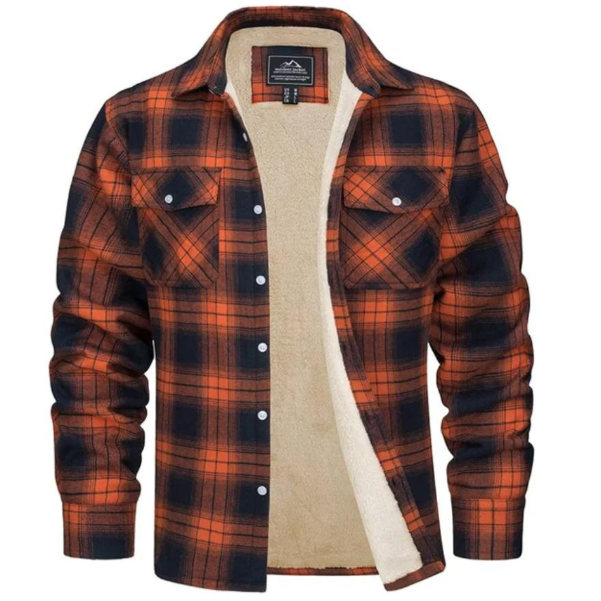 Reymond | Foretternet Jakke - Ultimativ Komfort og Klassisk Design - Orange - Reymond | Foretternet Jakke - Ultimativ Komfort og Klassisk Design- €25 - {{ product_tags }