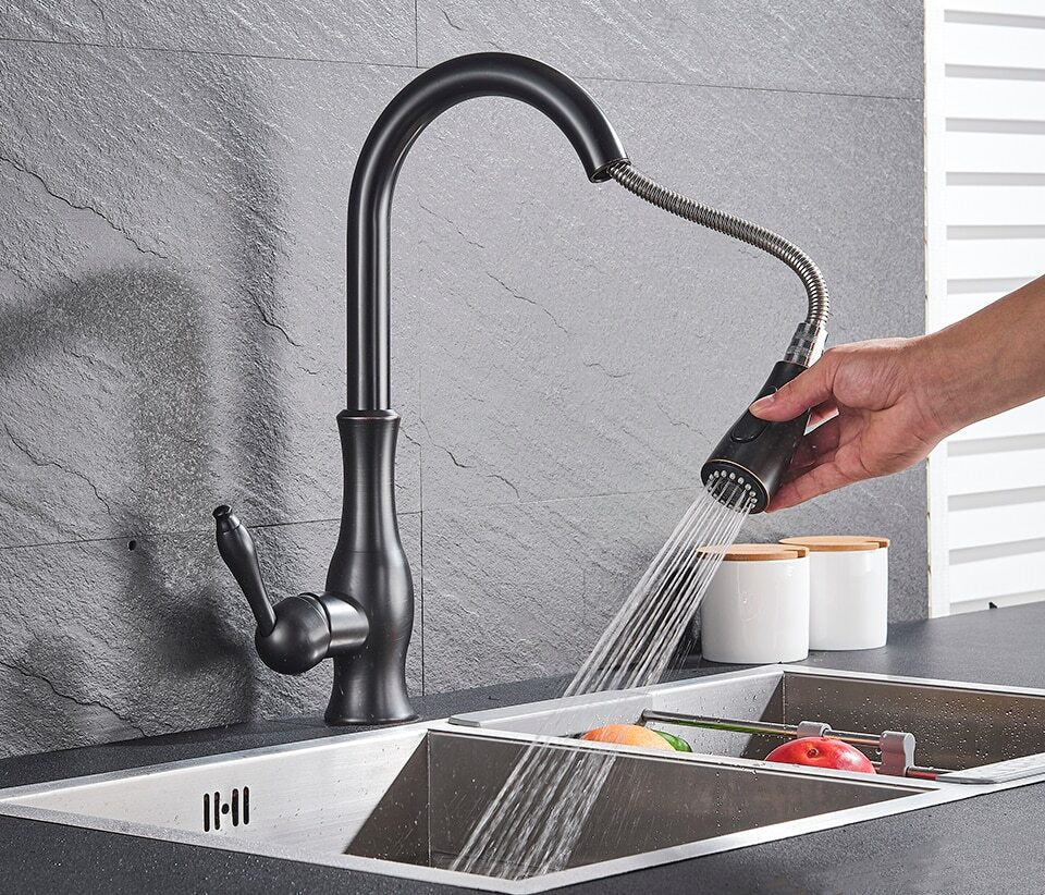 Selkie - Udtrækkeligt køkkenarmatur - - house & garden - {{ product_tags }