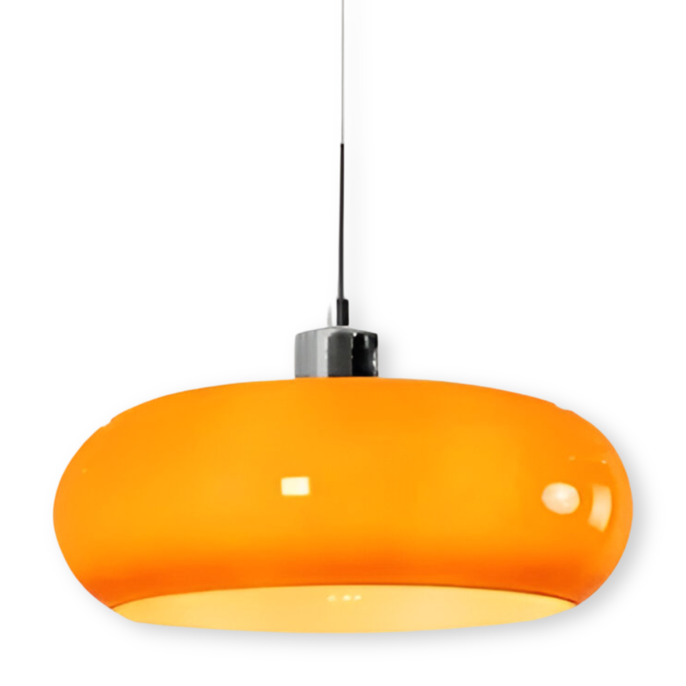 Cirquella Bauhaus Glas Pendellampe - Cirkulært Design - Orange - Home Decor - {{ product_tags }