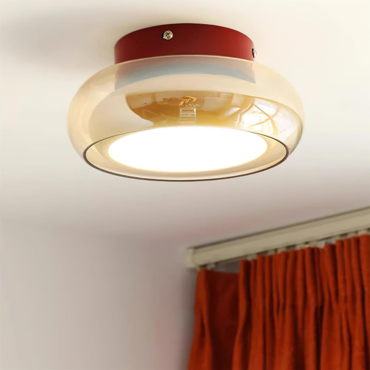 Retro Glas Indbygnings LED Loftlampe - 3 Farvetemperaturer