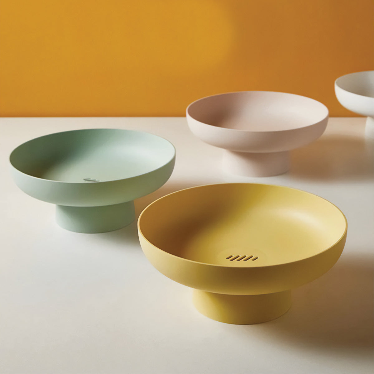 Chic og rund frugtkurv | Elegant og robust opbevaring af dine friske favoritter - - house & garden - {{ product_tags }