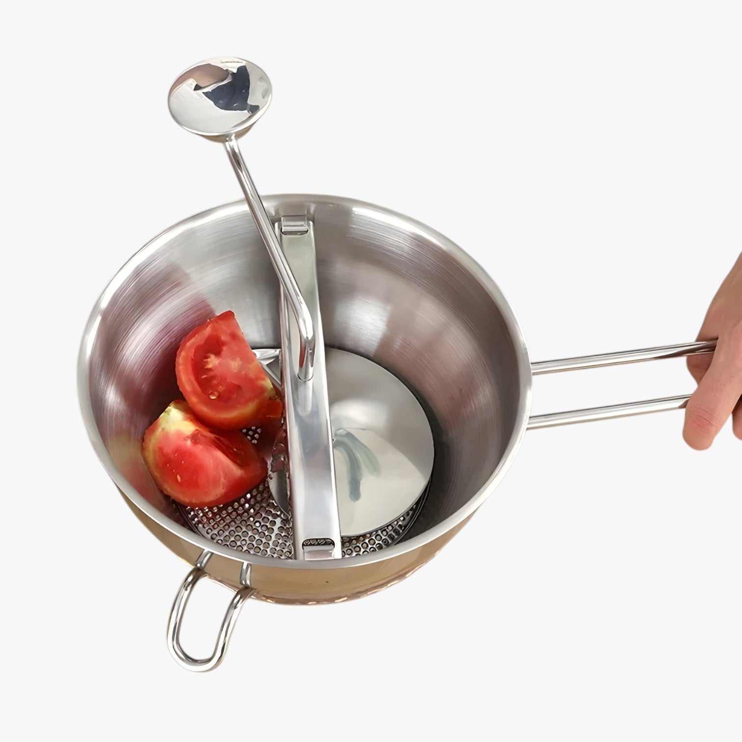 Zente | Rustfrit Stål Kartoffelprikker – Perfekt Mos og Mere - - house & garden - {{ product_tags }