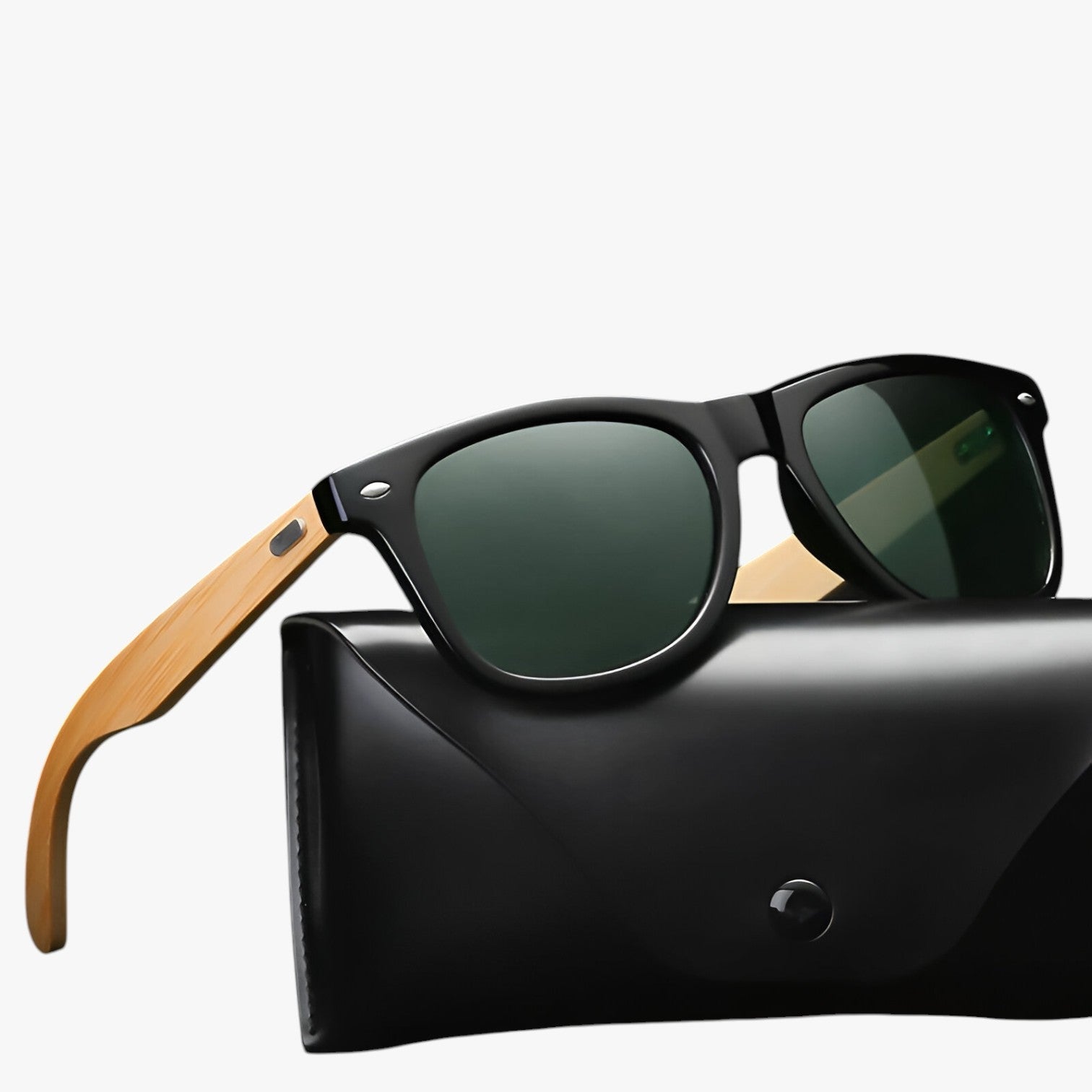Jamari | Stilfuld træsolbrille – polariseret & UV-beskyttelse - - other - {{ product_tags }