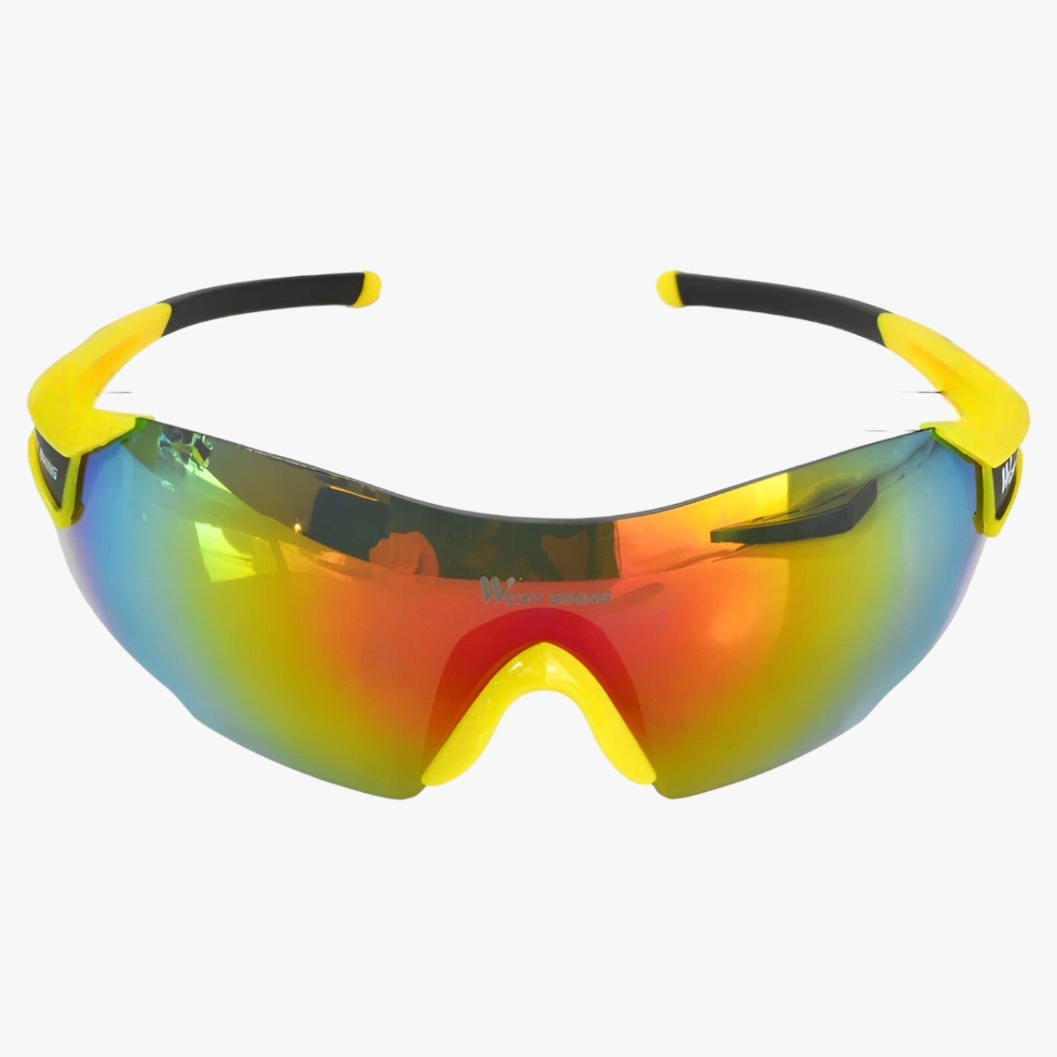 Roderick | Vind- og vandtæt cykelbrille – klart udsyn og ultimativ beskyttelse - Gul Sort - other - {{ product_tags }