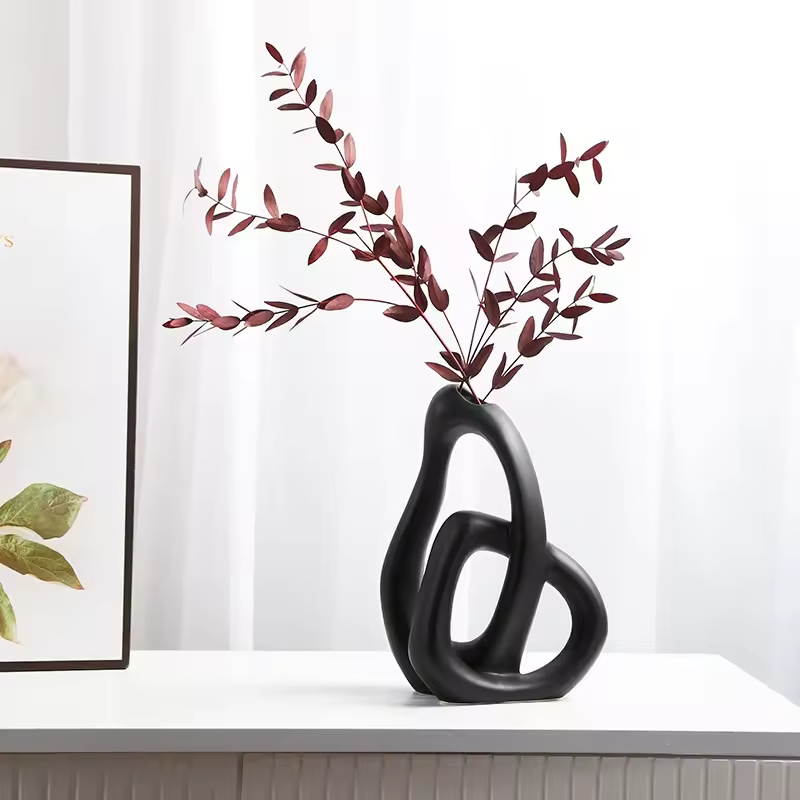 Tidløs Keramikvase - Minimalistisk Boligindretning - - Home Decor - {{ product_tags }