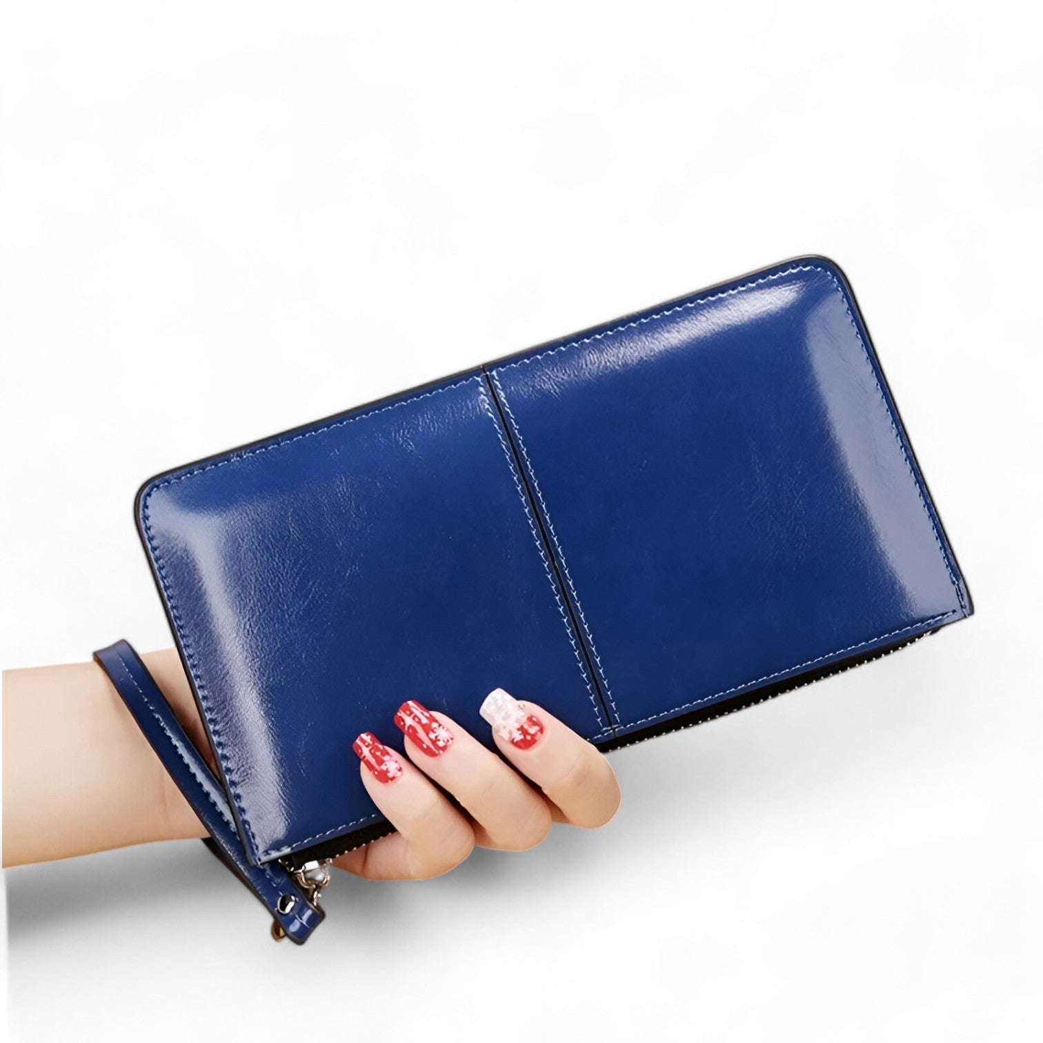 Darya | Vintage Taske i PU Læder – Stor Kapacitet og Elegant Stil til Kvinder - blå - bags - {{ product_tags }