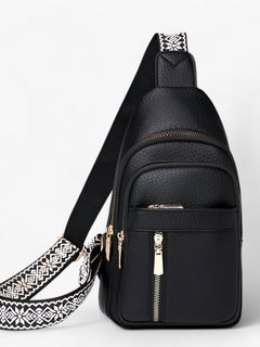 Amelie | Moderne PU-læder brysttaske – Elegant & Alsidig