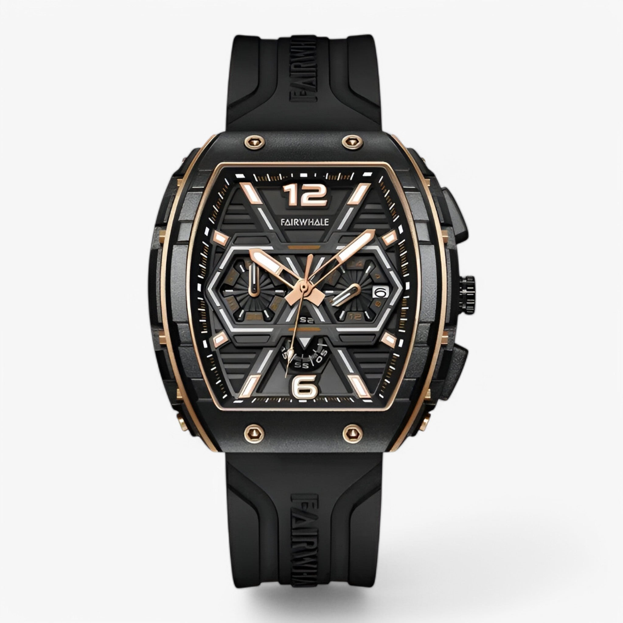 Mark | Luksus Silikone Sportsur - sort - watches - {{ product_tags }