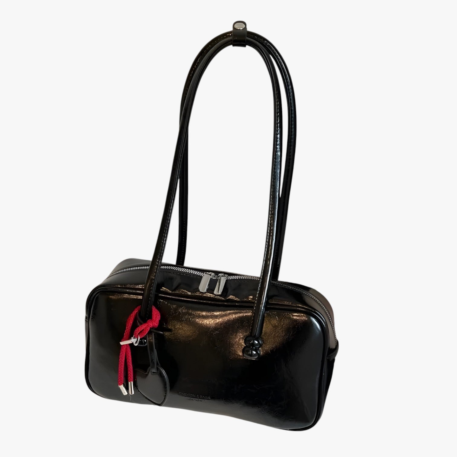 Margot | Vintage arbejdstaske i tote-stil - Sort 31x16x9cm - Margot | Vintage arbejdstaske i tote-stil - €25 - {{ product_tags }