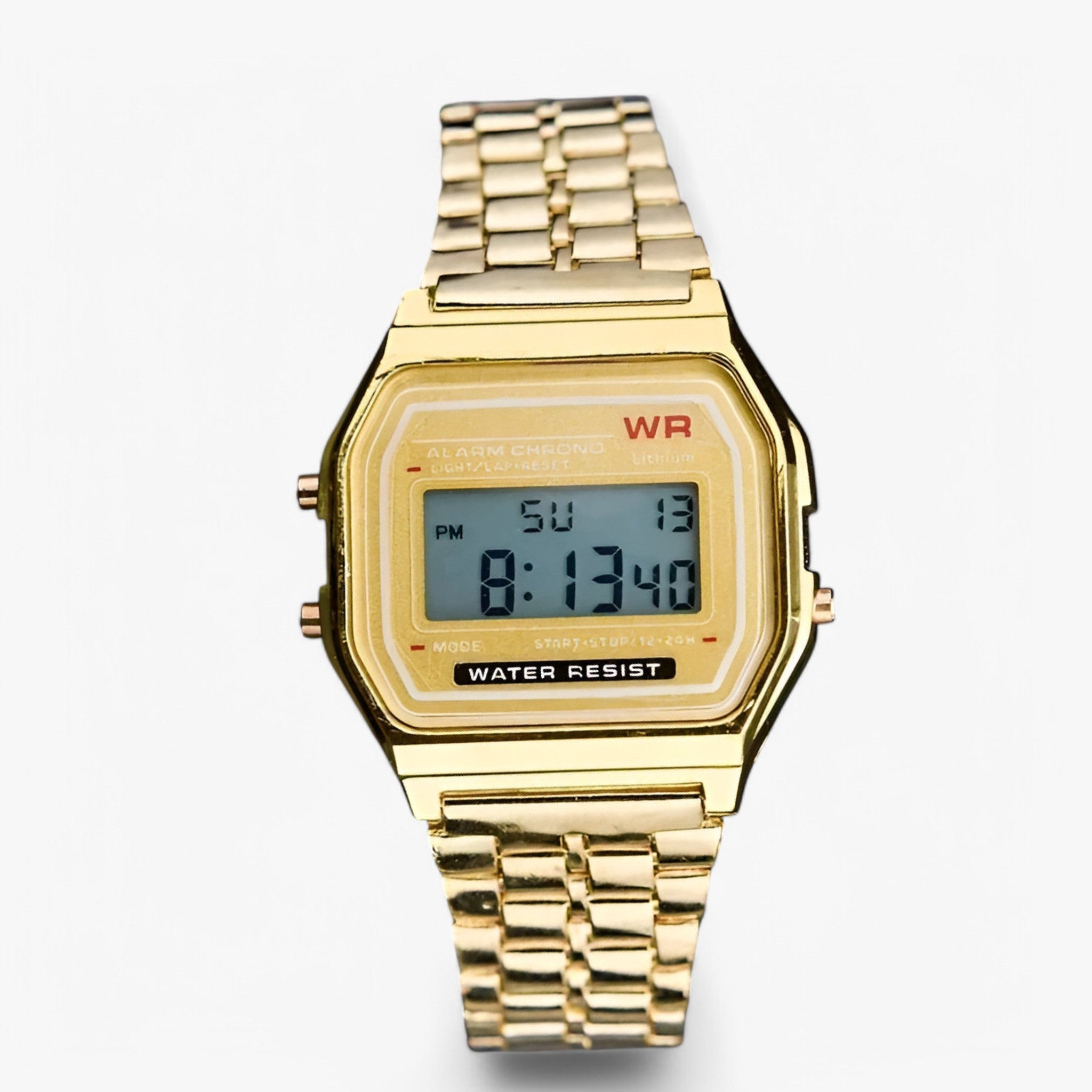 Ragnar | Digitalt militærur i rustfrit stål - guld - watches - {{ product_tags }