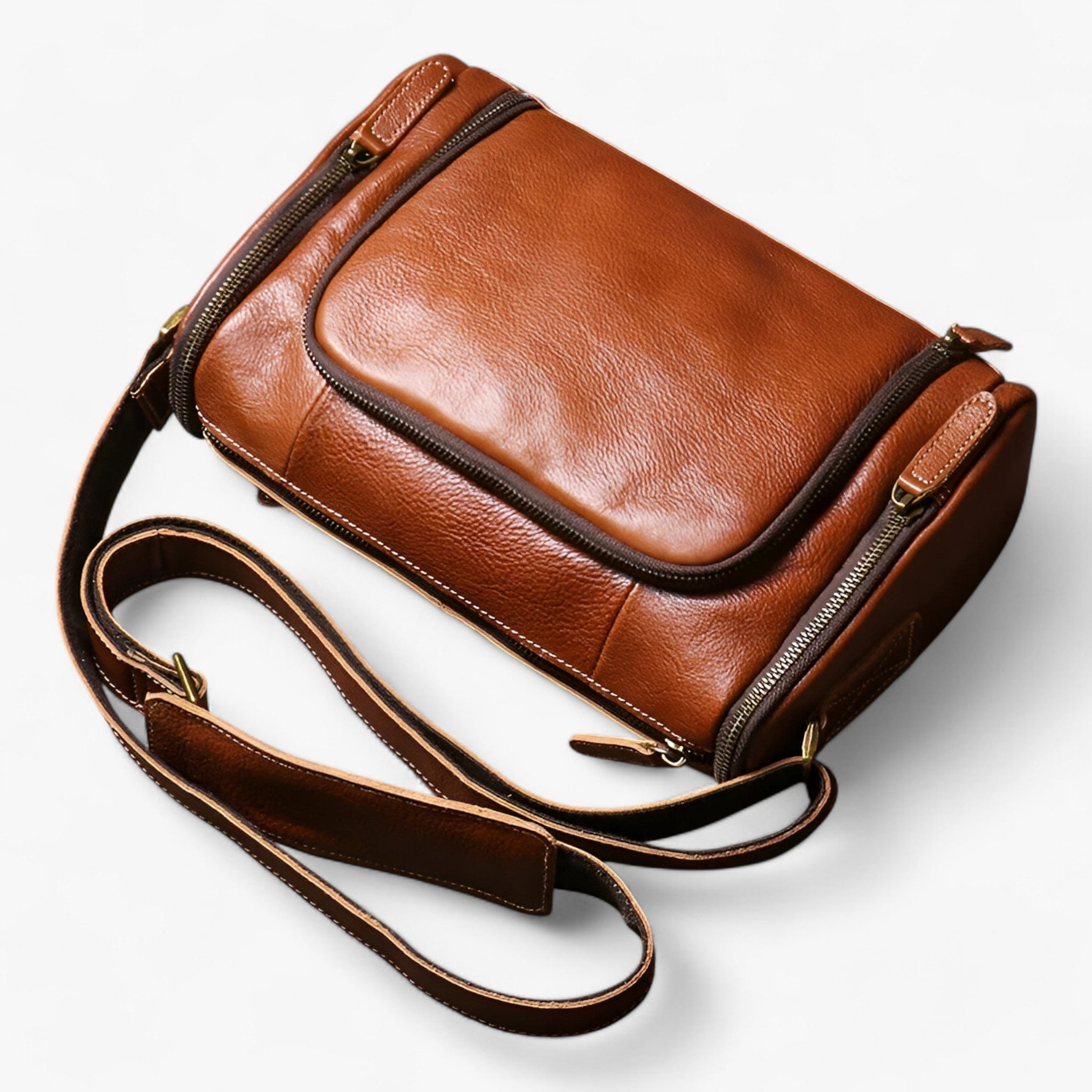 Benjamin | Vintage Skuldertaske - Elegant og multifunktionel - - bags - {{ product_tags }