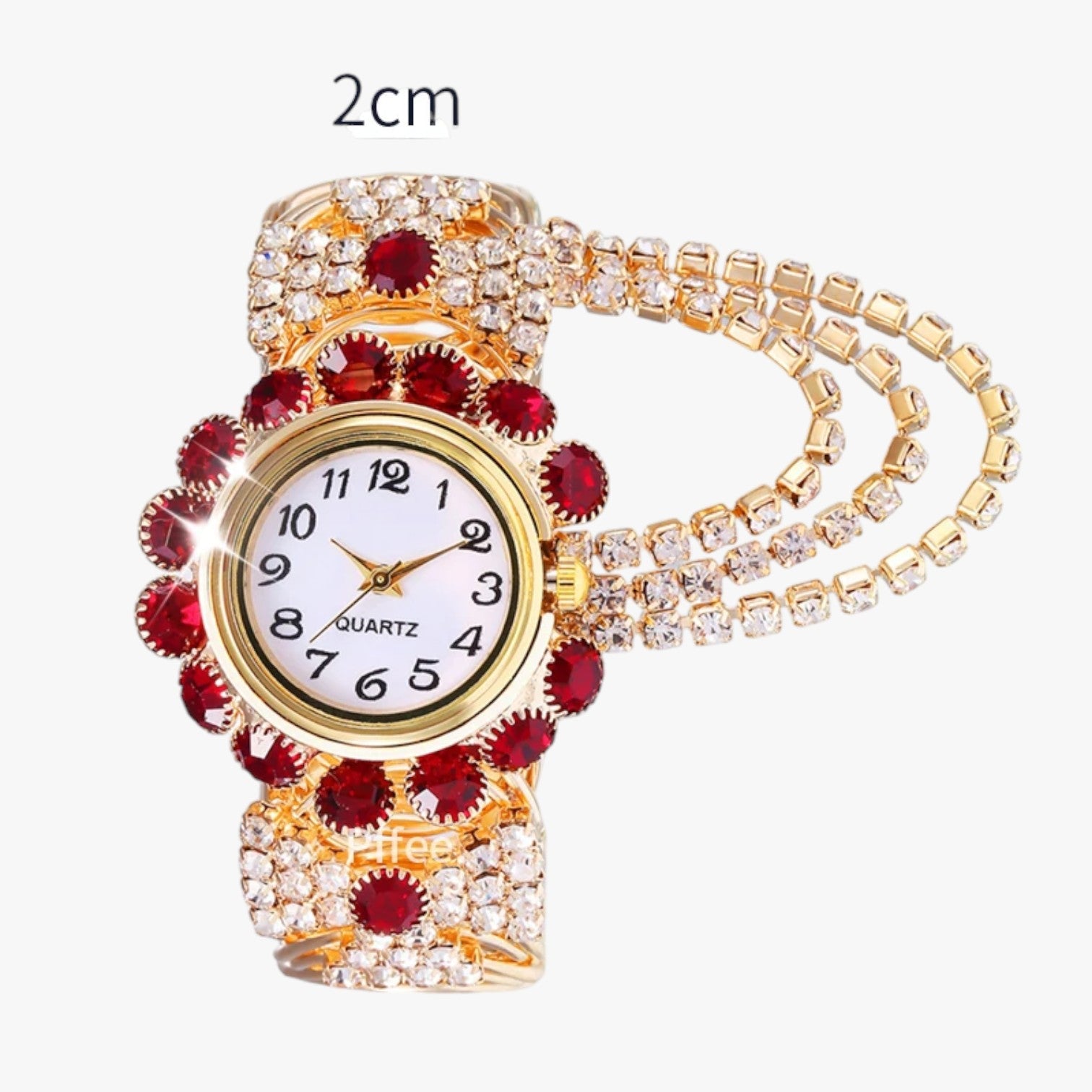 Kamila | Luksusure med diamantarmbånd til kvinder - - Kamila | Luksusure med diamantarmbånd til kvinder - €25 - {{ product_tags }