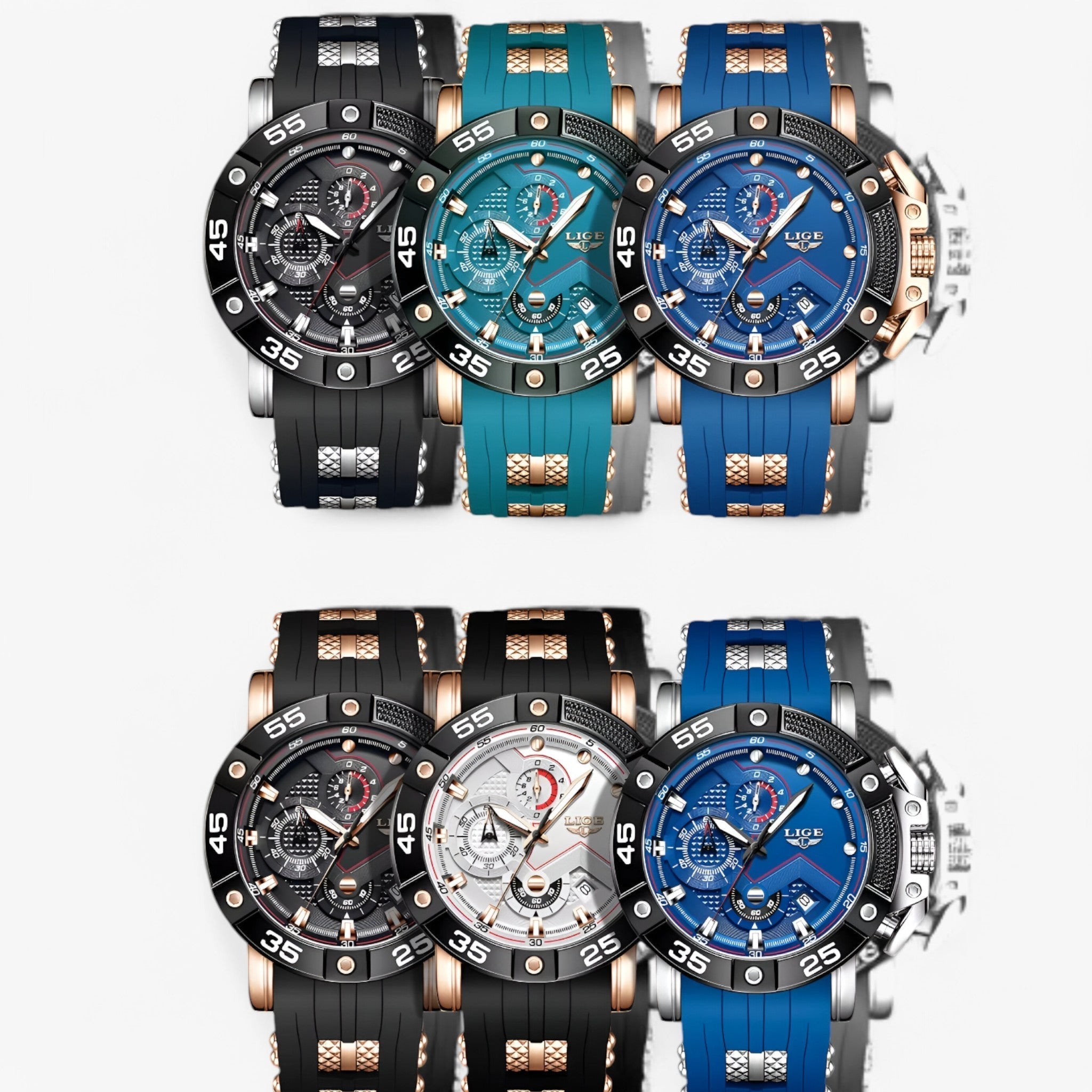 Paco | Quartz sports militær herreur - - watches - {{ product_tags }