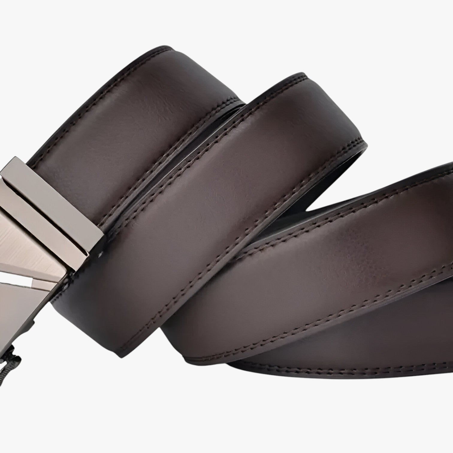 Adonis | Bælte i blødt læder med automatisk spænde - - men's fashion - {{ product_tags }
