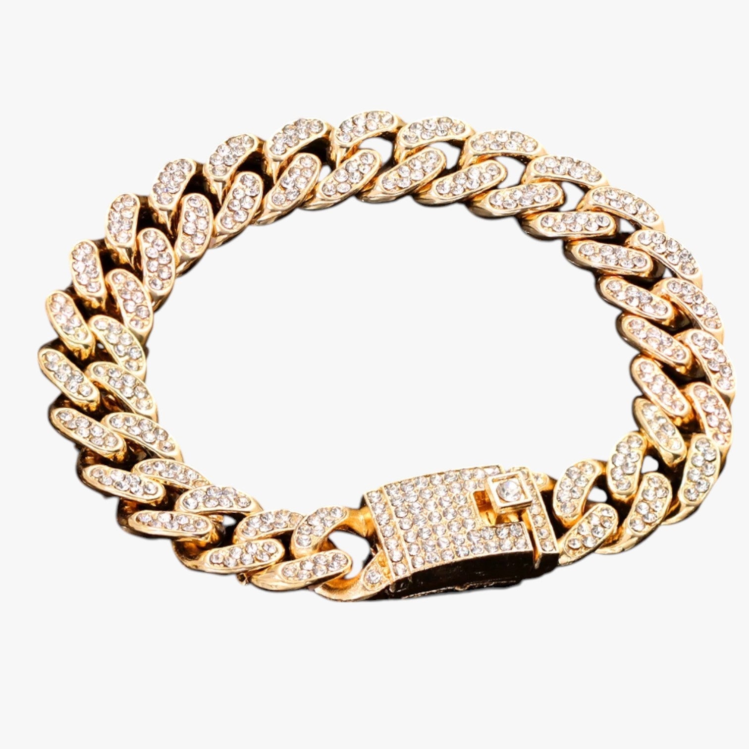 Emery | Tennisarmbånd med Hjerte- og Krystaldangler – Hip Hop Elegance til Enhver Lejlighed - Guld 4 - Emery | Tennisarmbånd med Hjerte- og Krystaldangler – Hip Hop Elegance til Enhver Lejlighed - €25 - {{ product_tags }