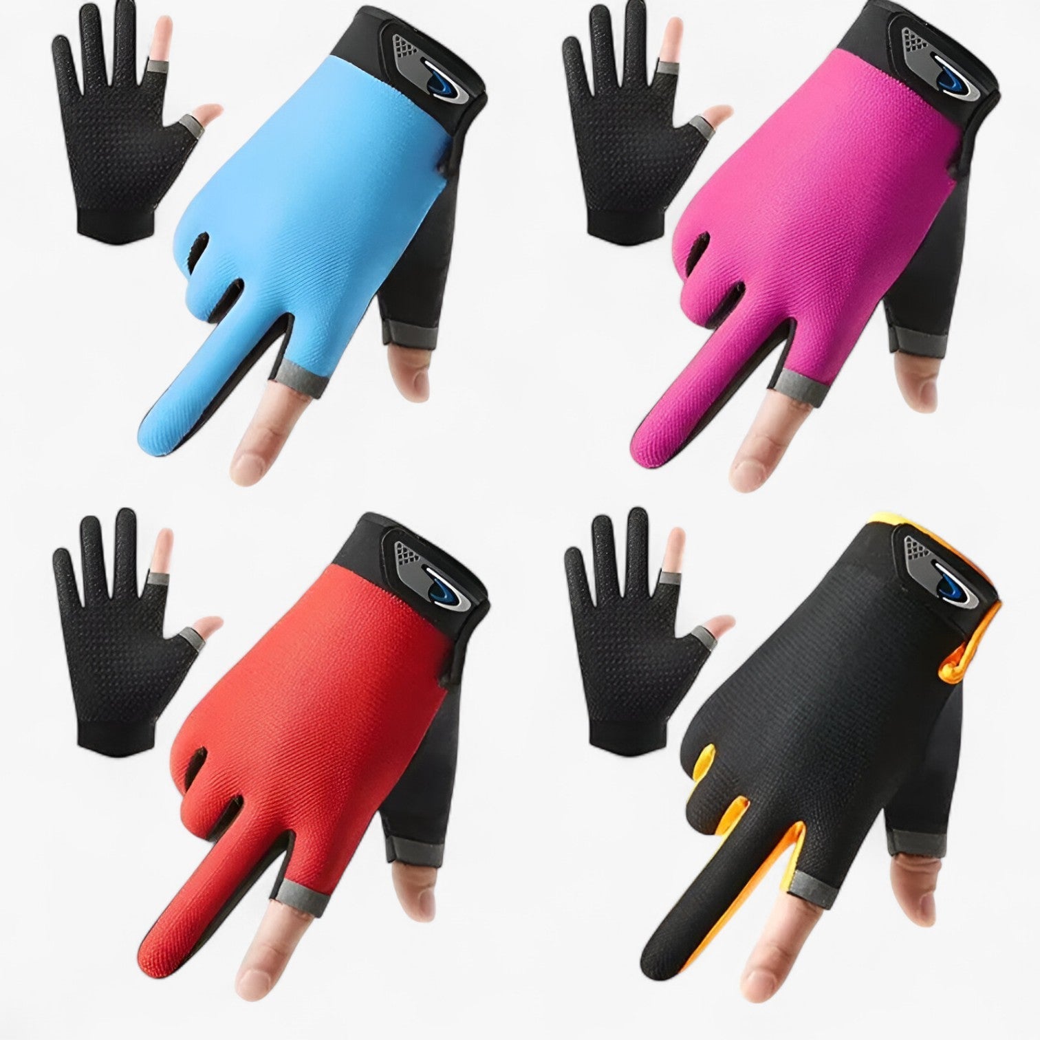 Lenard | Antiskrid vishandsker med snitfingre for greb og komfort - - other - {{ product_tags }
