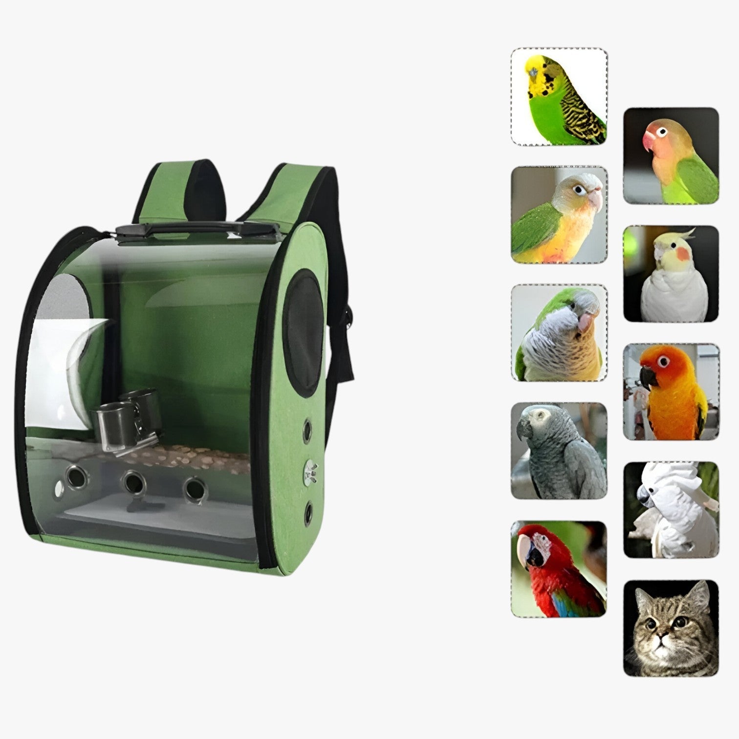 Agastya | Rummelig fuglebure – Komfortabel rejse for din fugl - - house & garden - {{ product_tags }