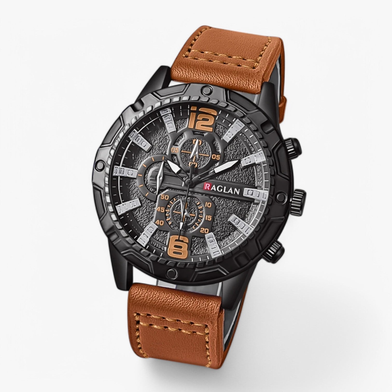 Viggo | Stilfuld & Komfortabel – Læderrem Ur til Mænd - - watches - {{ product_tags }
