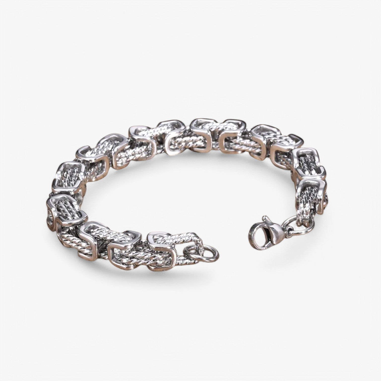 Floris | Stoer & Tidløst – Herre Chunky Byzantinsk Armbånd - - watches - {{ product_tags }