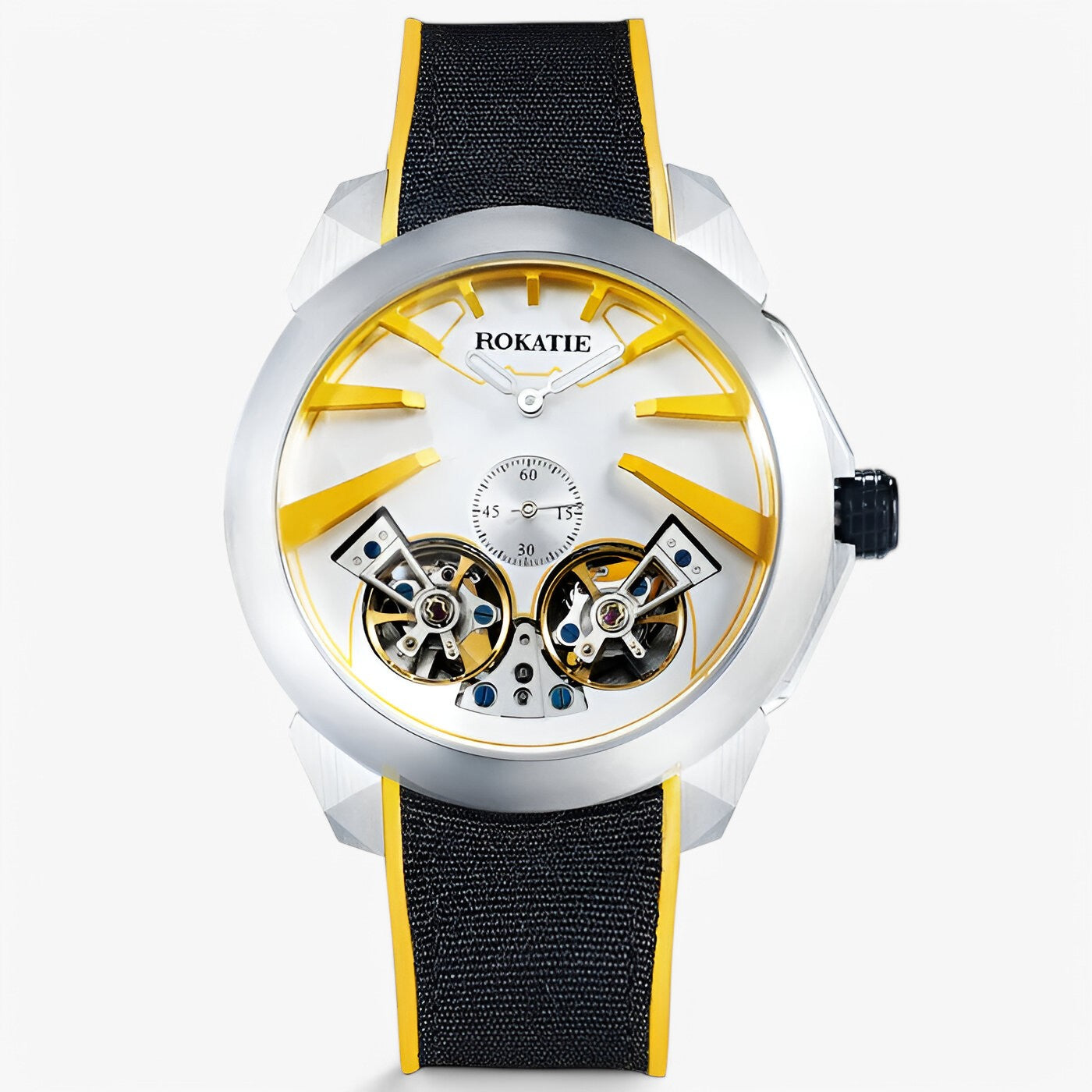 Rafael | Automatisk skeletonur med tourbillon - Hvid - watches - {{ product_tags }