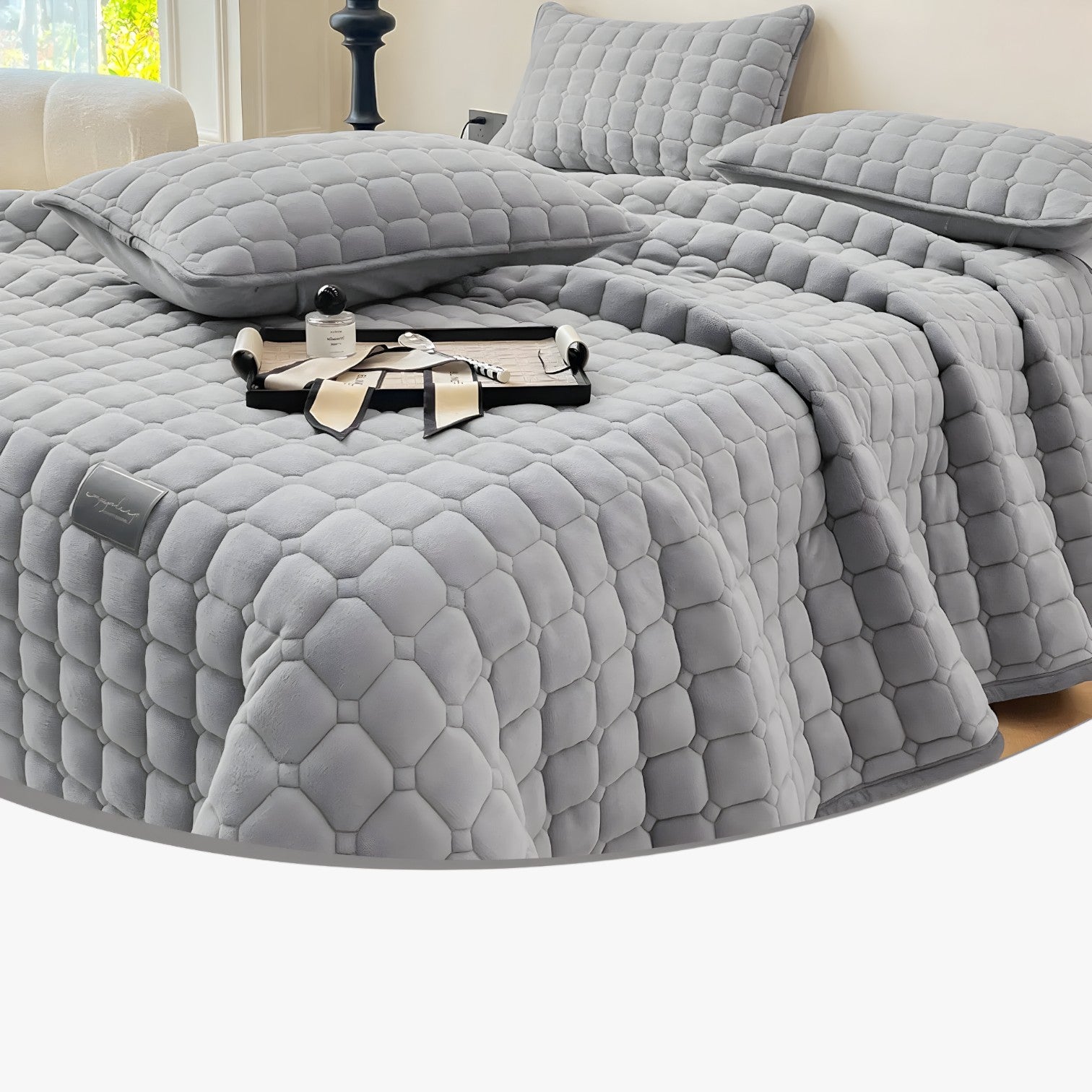 Perla | Blødt fløjl dynebetræk for luksus og komfort - - house & garden - {{ product_tags }