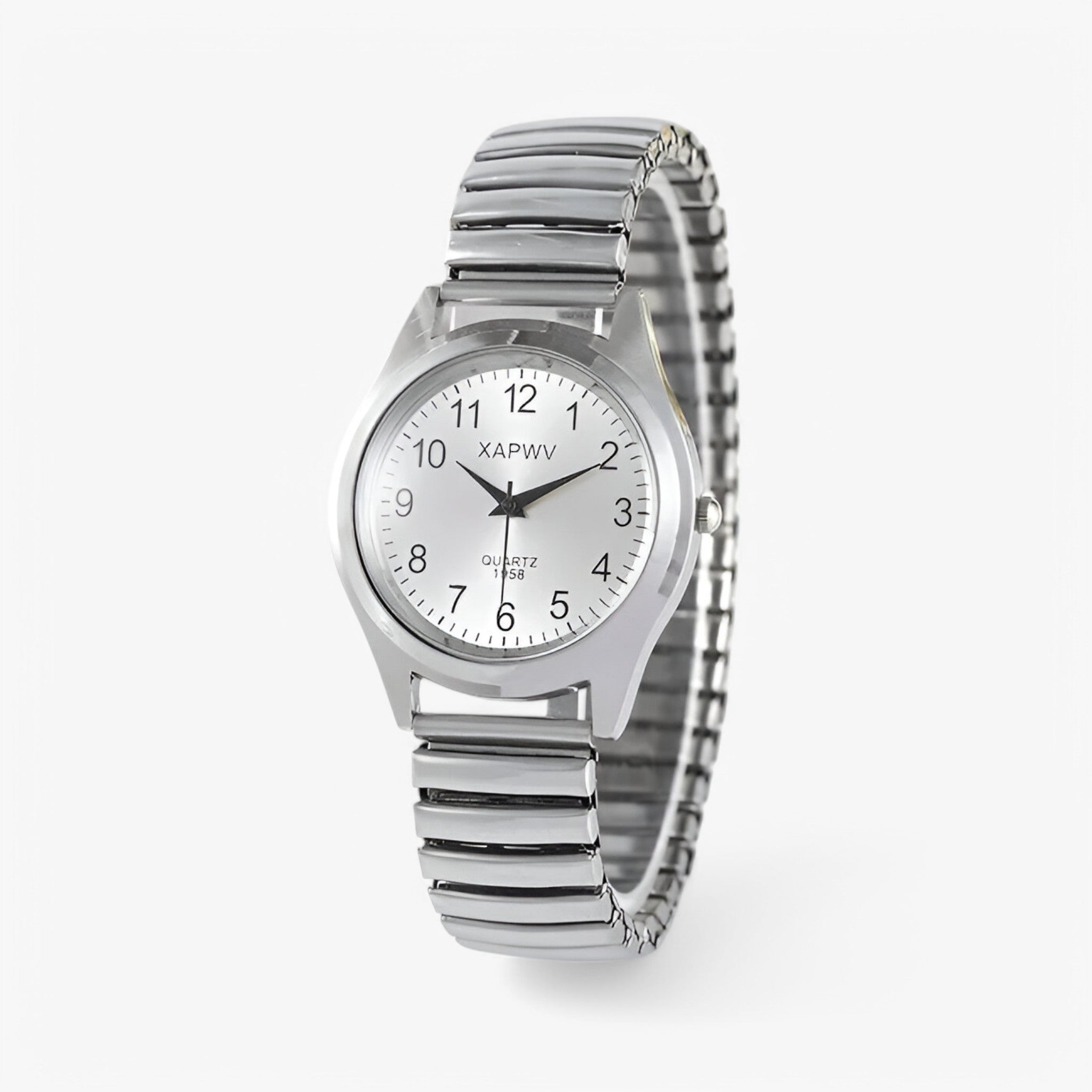 Arlen & Elara | Et par armbåndsure i rustfrit stål - Sort nål til mænd - watches - {{ product_tags }