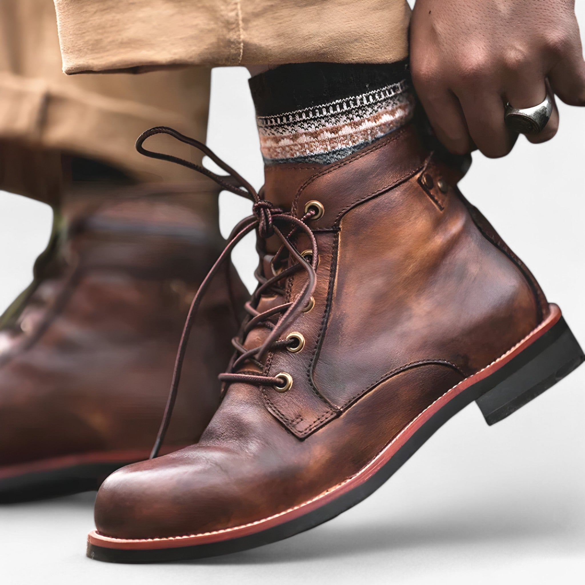 Serge | Høje Støvler til Mænd – Robust Stil og Ultimativ Komfort - - men's fashion - {{ product_tags }