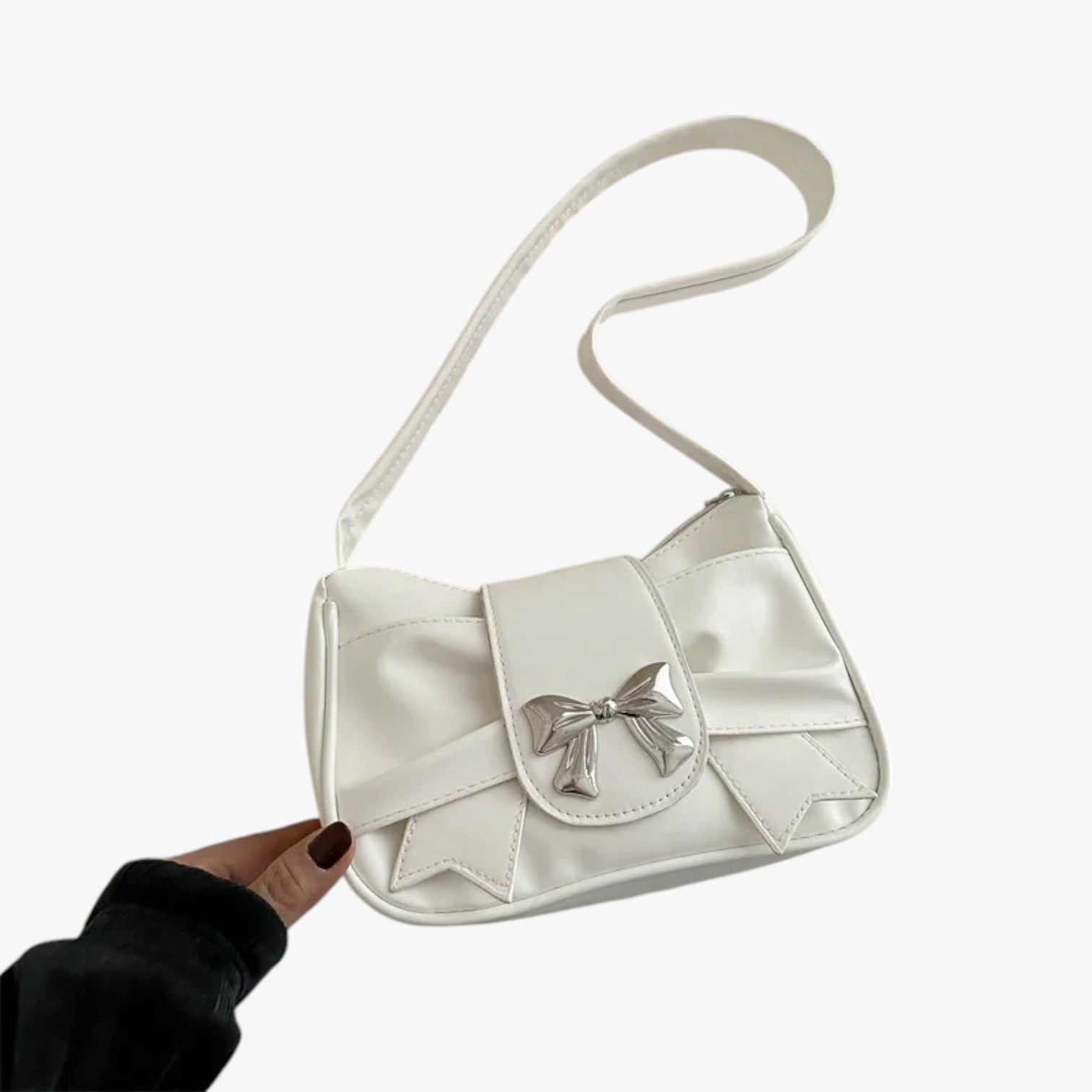Alilie | Elegant dameskovertas – Kompakt og elegant taske - Hvid - Alilie | Elegant dameskovertas – Kompakt og elegant taske - €25 - {{ product_tags }