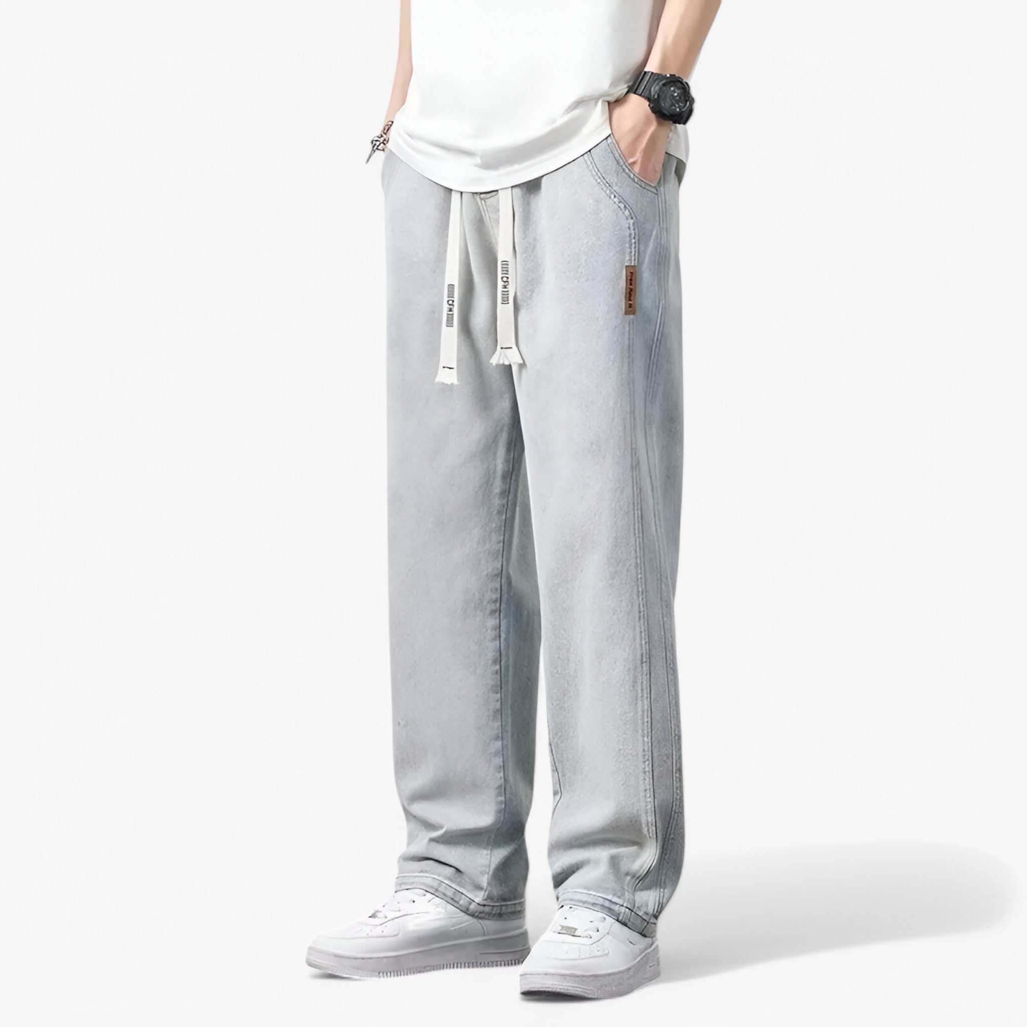 Jace | Denimbukser med brede ben - Trendy og komfortable - - women's fashion - {{ product_tags }