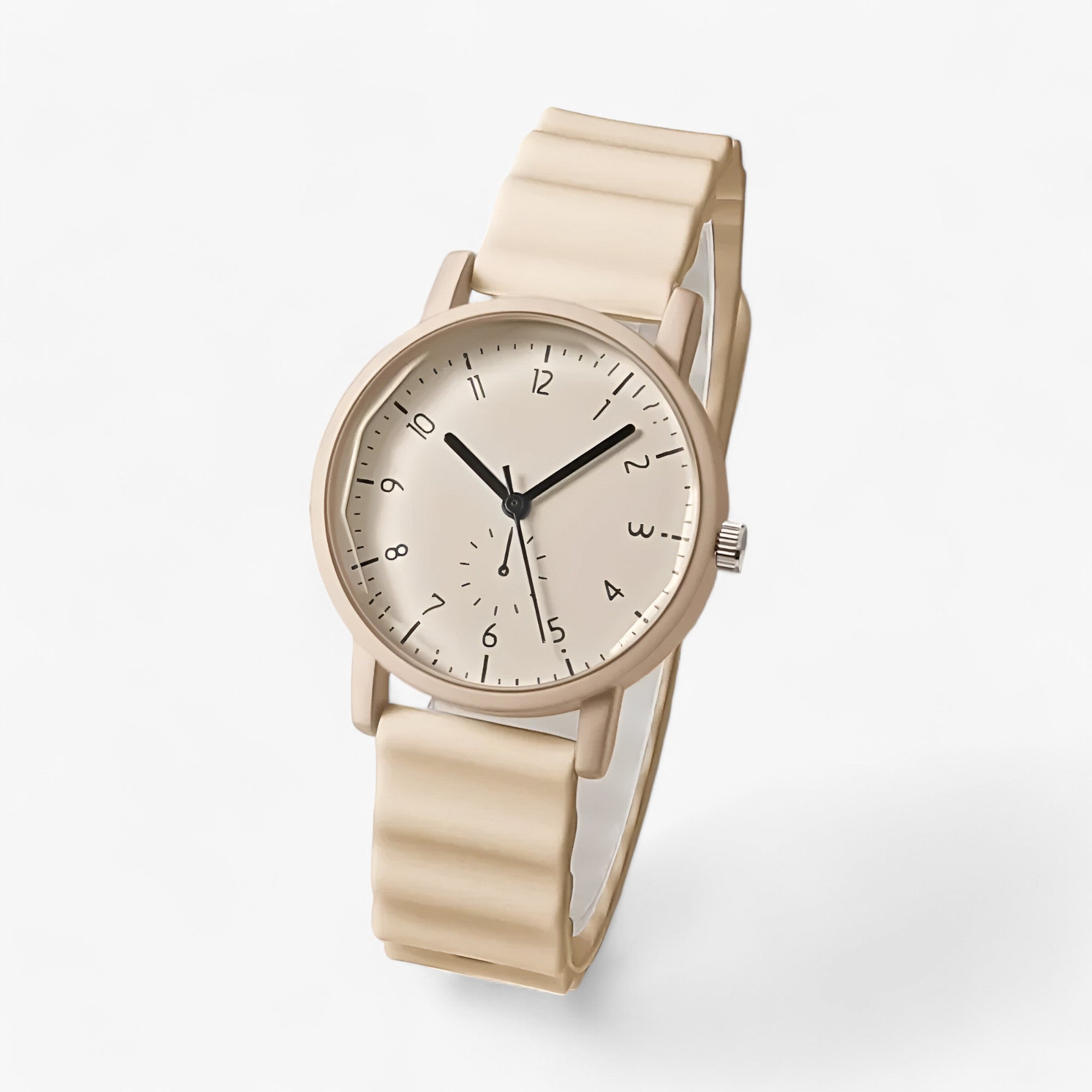 Jelly Watch - stilfuldt golf-silikonearmbånd - Beige - watches - {{ product_tags }