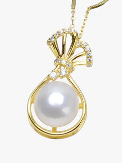 Elina | Choker Taske med Falsk Perle Unik Elegance til Specielle Anledninger