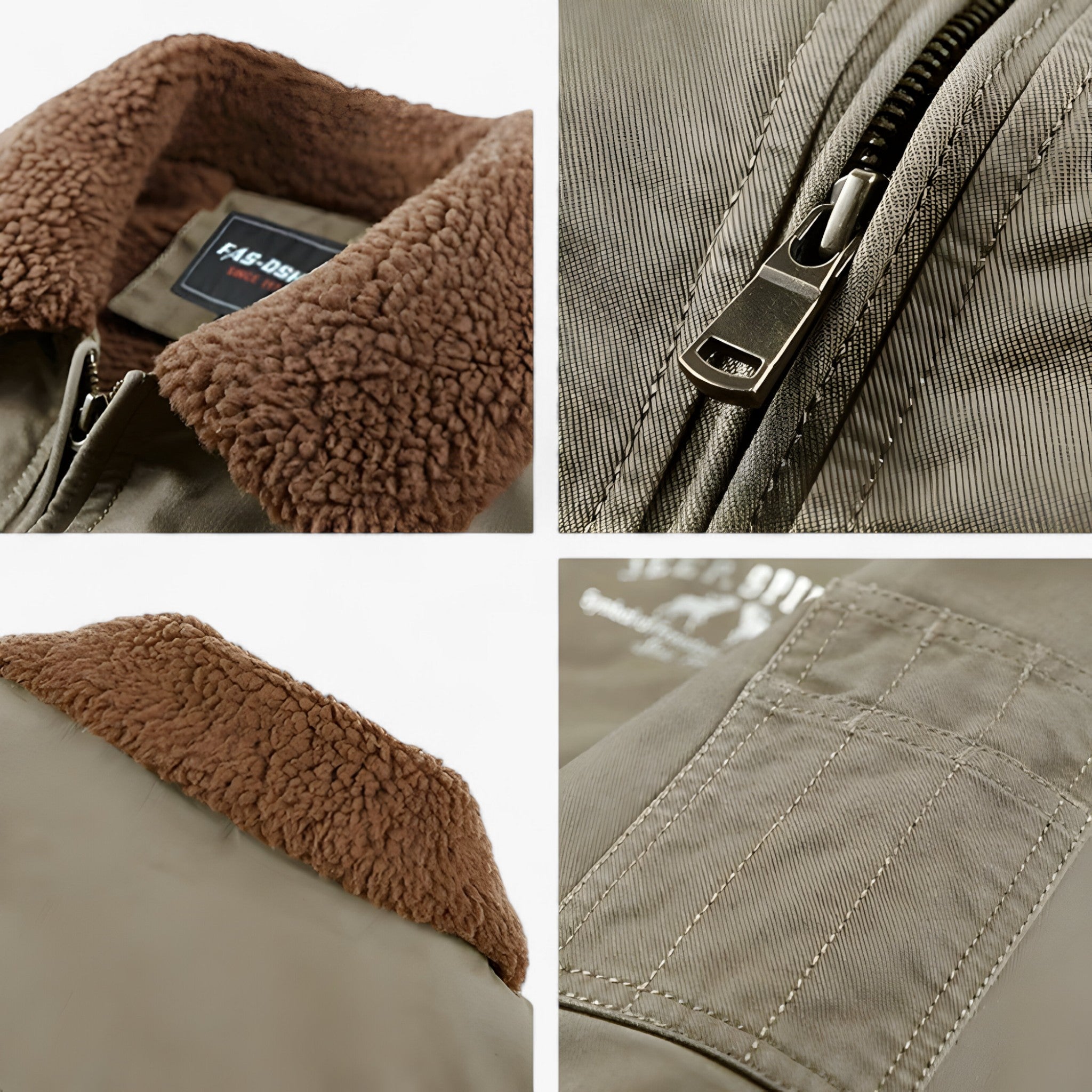 Liam | Vinter Taktisk Jakke med Fleece og Pelskrave - - winter - {{ product_tags }