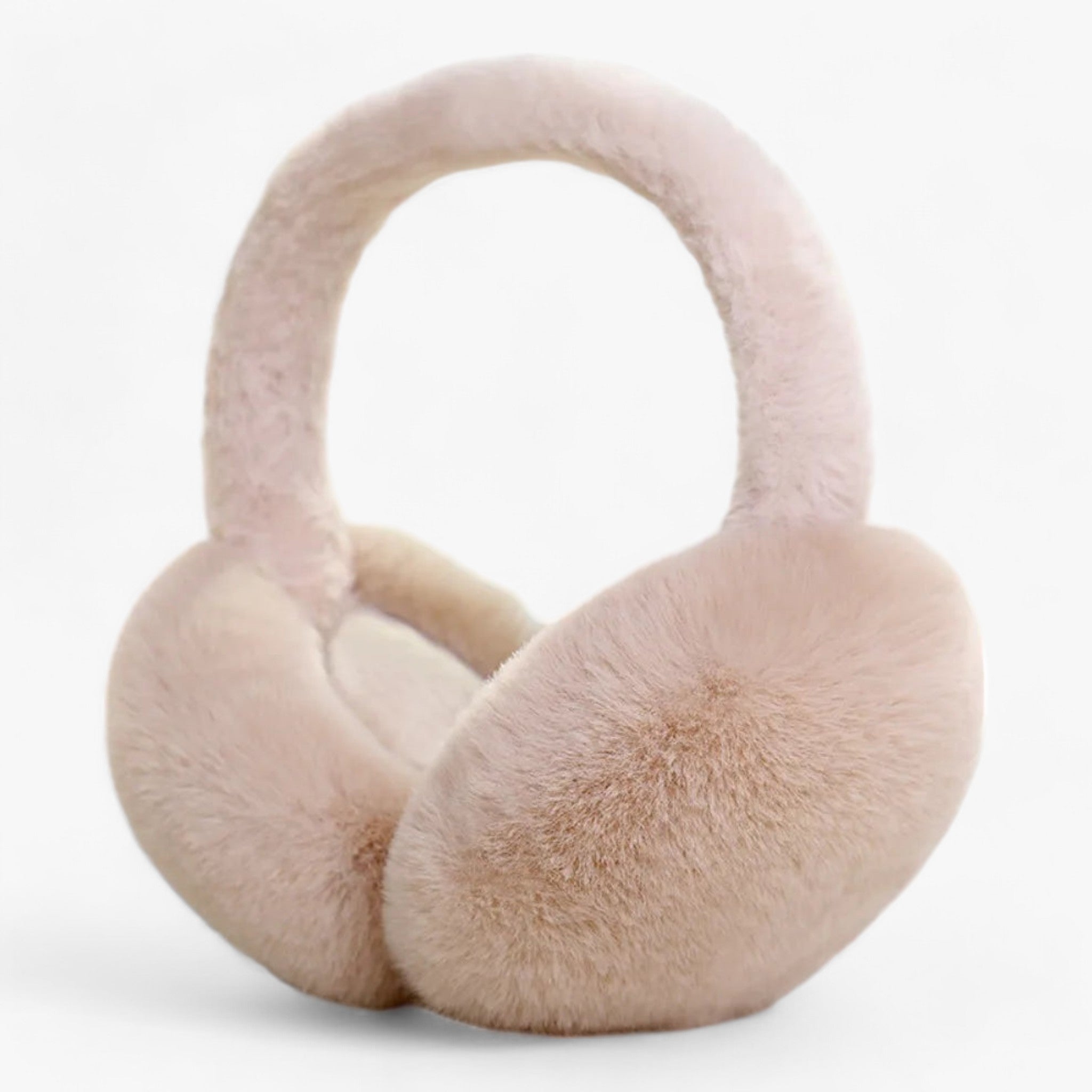 Mila | Bløde Plys Ørevarmere - Beskyttelse mod Kulde - Khaki - winter - {{ product_tags }