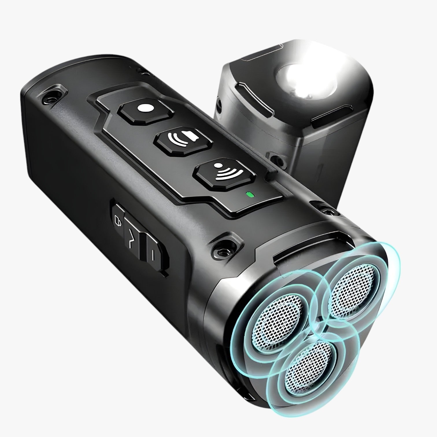 Amos | Ultrasound anti-barking device – genopladelig med LED-lommelygte - Sort - Amos | Ultrasound anti-barking device – genopladelig med LED-lommelygte - €25 - {{ product_tags }