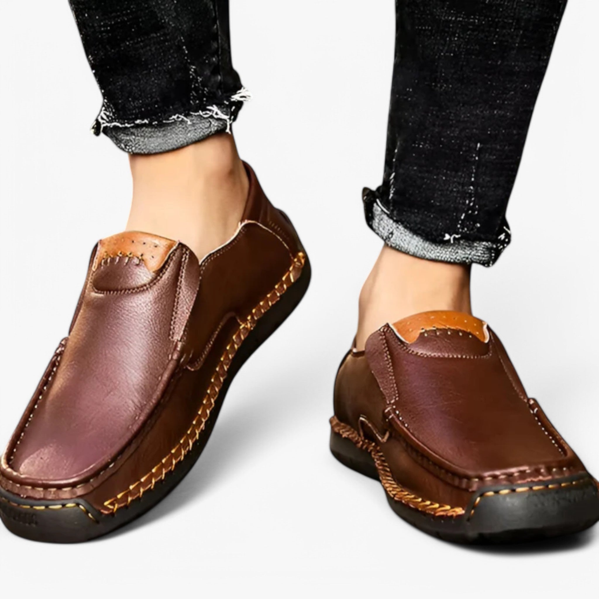 Theo | Håndlavede loafers i læder - - men's fashion - {{ product_tags }