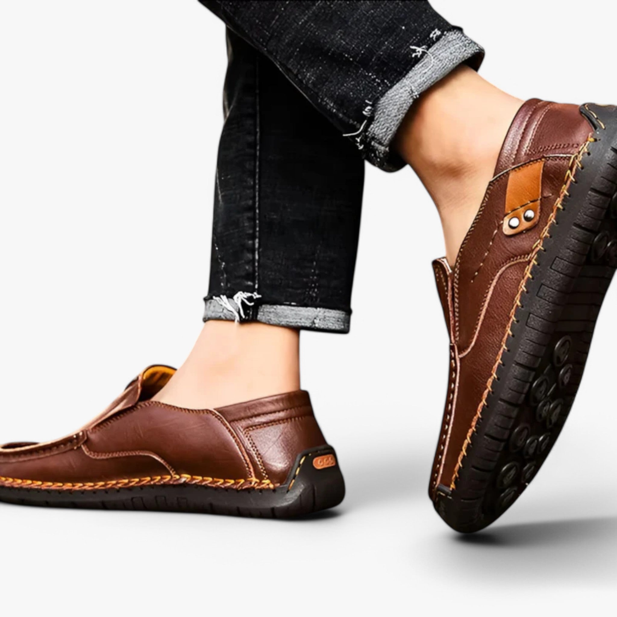 Theo | Håndlavede loafers i læder - - men's fashion - {{ product_tags }