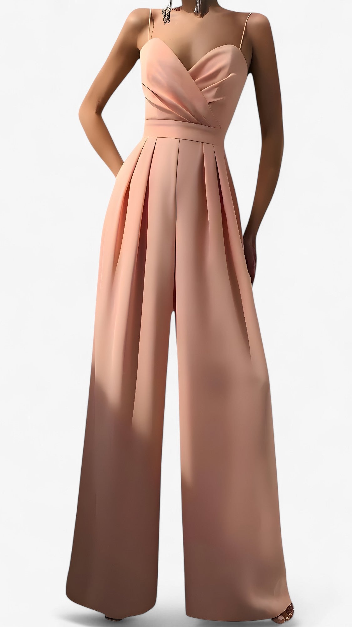 Lillian | Elegant tunika med tynde stropper og palazzobukser - - Lillian | Elegant tunika med tynde stropper og palazzobukser - €25 - {{ product_tags }