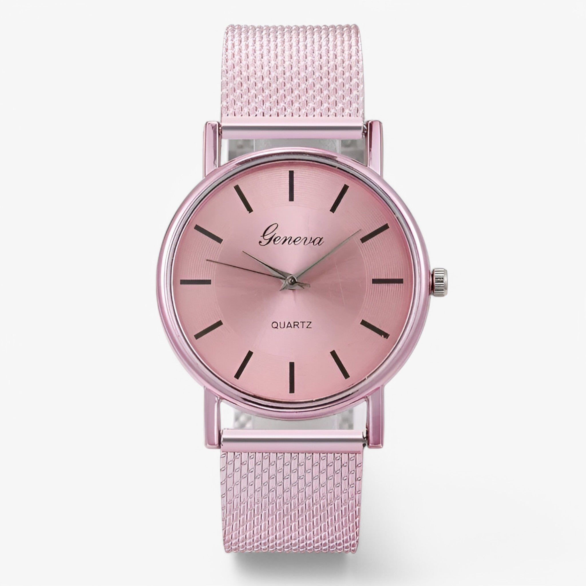 Karina | Elegant rosa guldur med hjerteformet urskive - Rose -2 - watches - {{ product_tags }