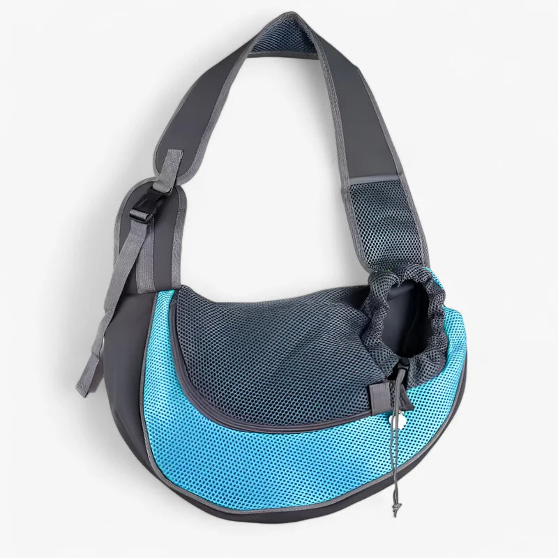 PawGo | Komfortabel bæretaske til katte og hunde - rygsæk og skuldertaske i ét - blå - baby - {{ product_tags }