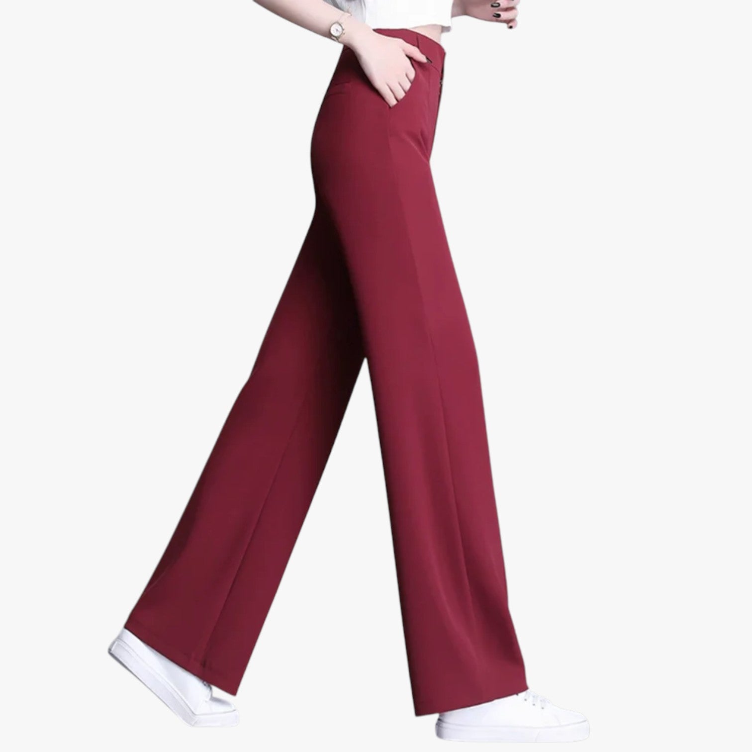 Regine | Store Hvide Bukser - Elegance og Komfort fra L til 6XL - - Regine | Store Hvide Bukser - Elegance og Komfort fra L til 6XL - €25 - {{ product_tags }