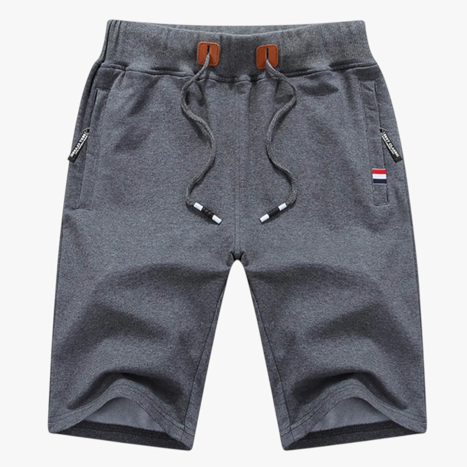 Edmund | Slim-fit sommershorts til mænd: afslappet stil og strandkomfort - Mørkegrå - Edmund | Slim-fit sommershorts til mænd: afslappet stil og strandkomfort - €25 - {{ product_tags }