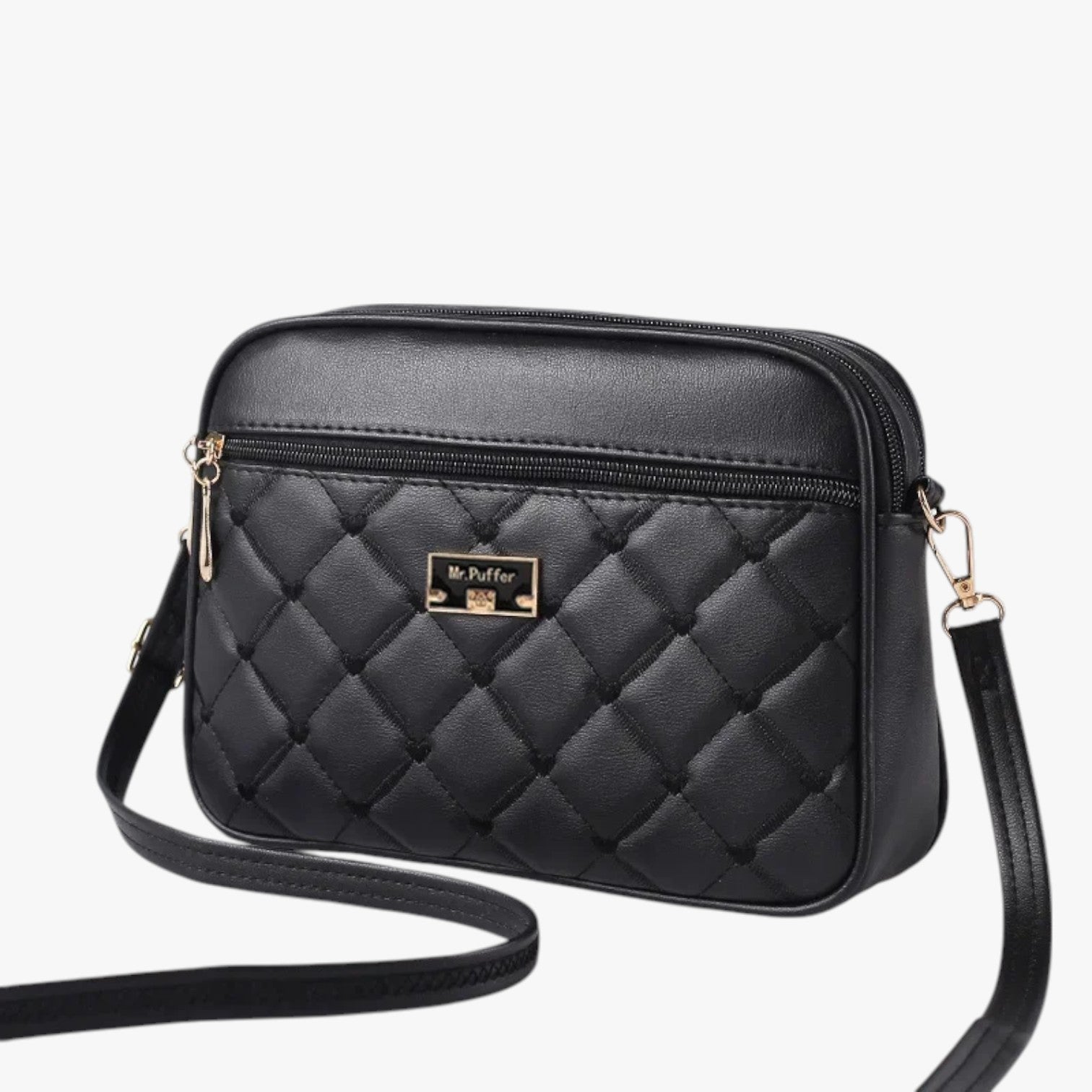 Camilla | Damen-Shoulderbag 2025 i PU Lingge, Lille og Alsidig - Sort 26cm 8cm 18cm - Camilla | Damen-Shoulderbag 2025 i PU Lingge, Lille og Alsidig - €25 - {{ product_tags }