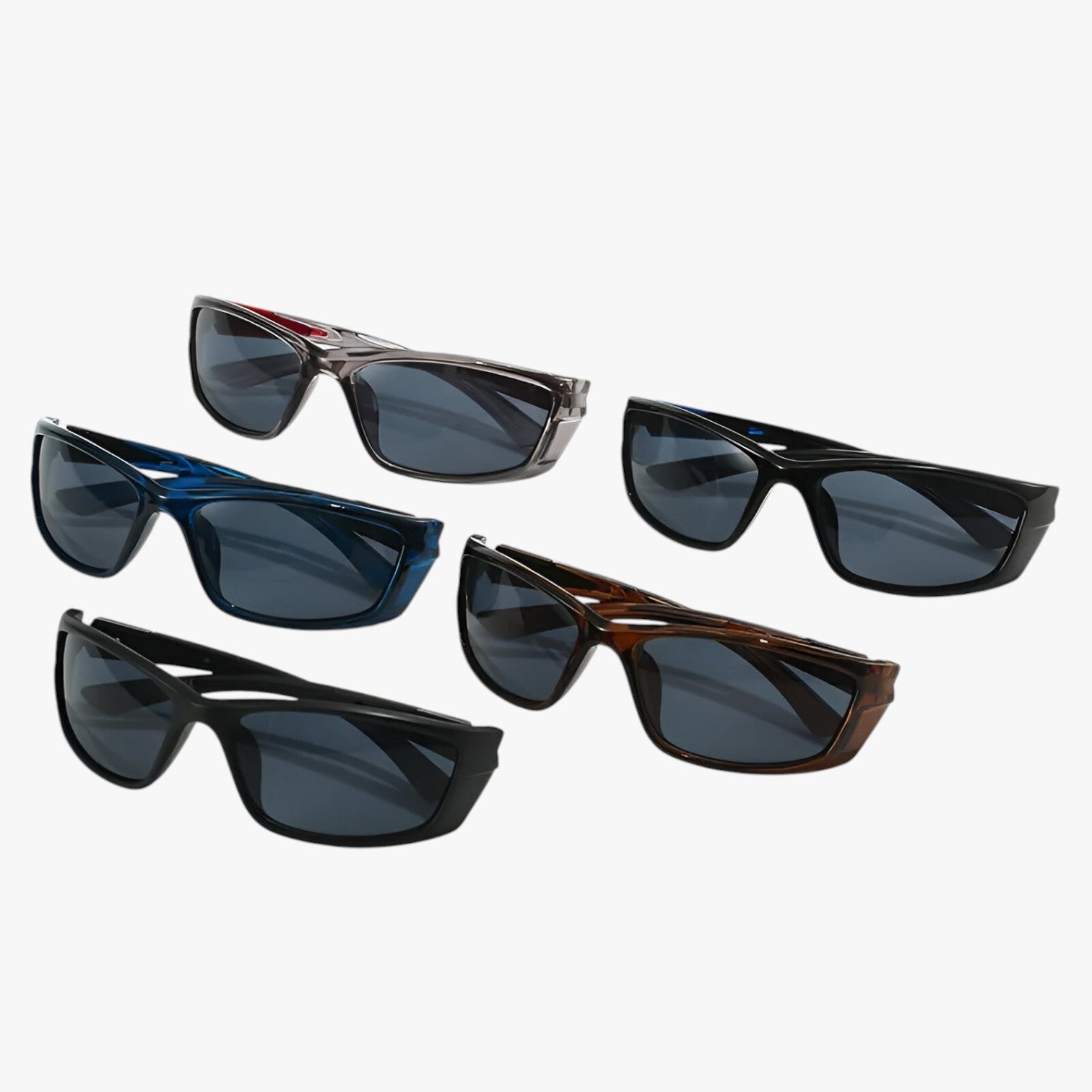 Tevin | Stilfuld sports solbrille – klart syn og ultimativ komfort - - men's fashion - {{ product_tags }