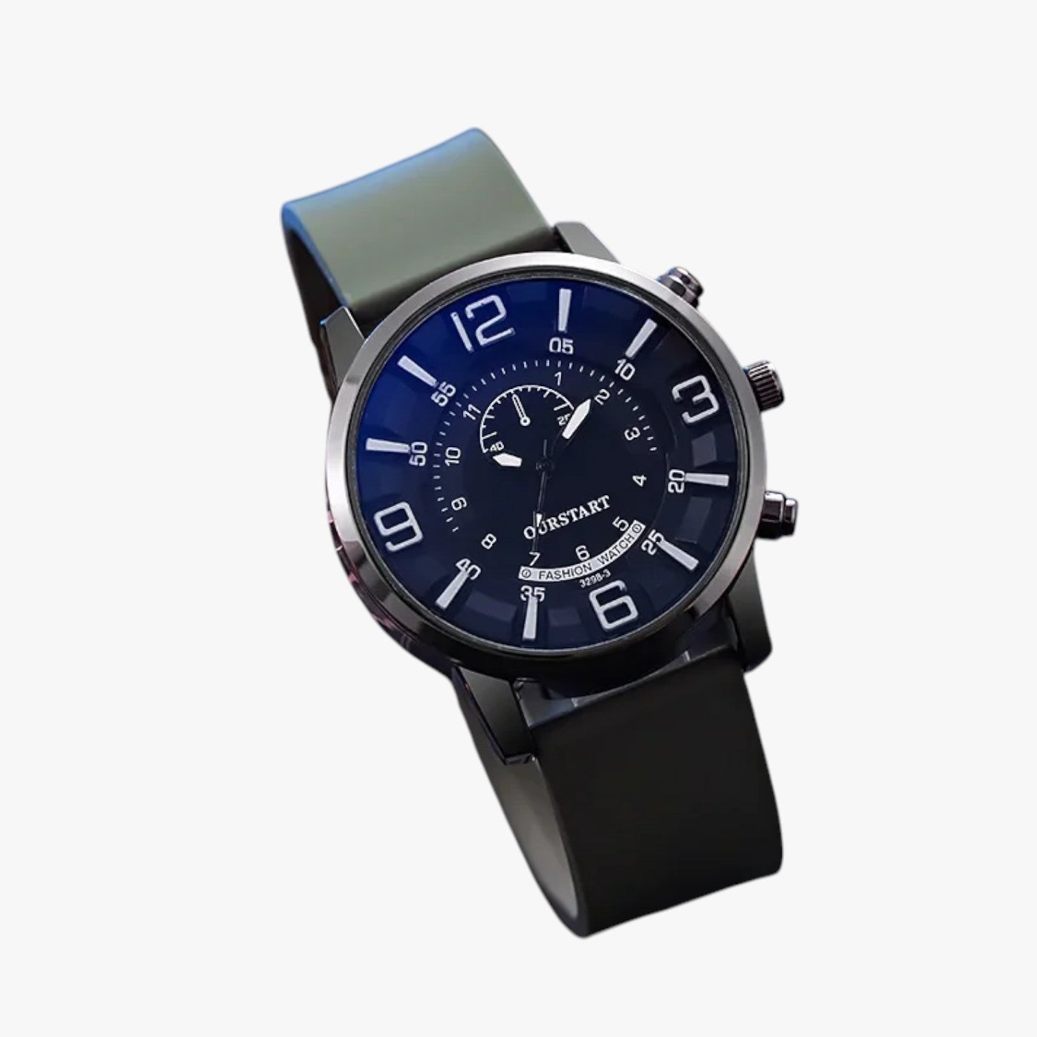 Riley | Herreur i Silikone med Præcis Kvartsbevægelser, Hverdagsstilet - - watches - {{ product_tags }