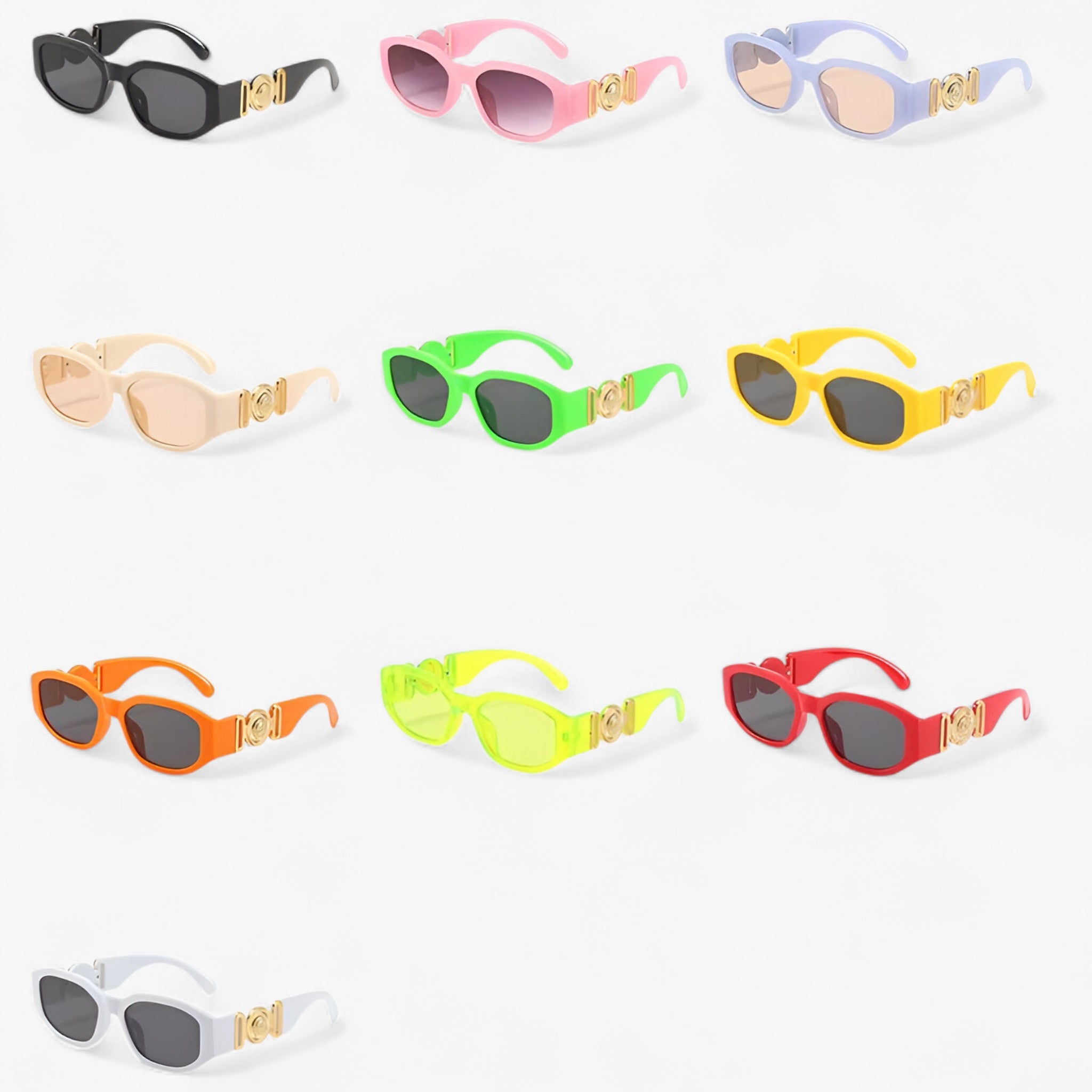 Liam | Lille rektangulær solbrille til rejser og vintage stil - - men's fashion - {{ product_tags }